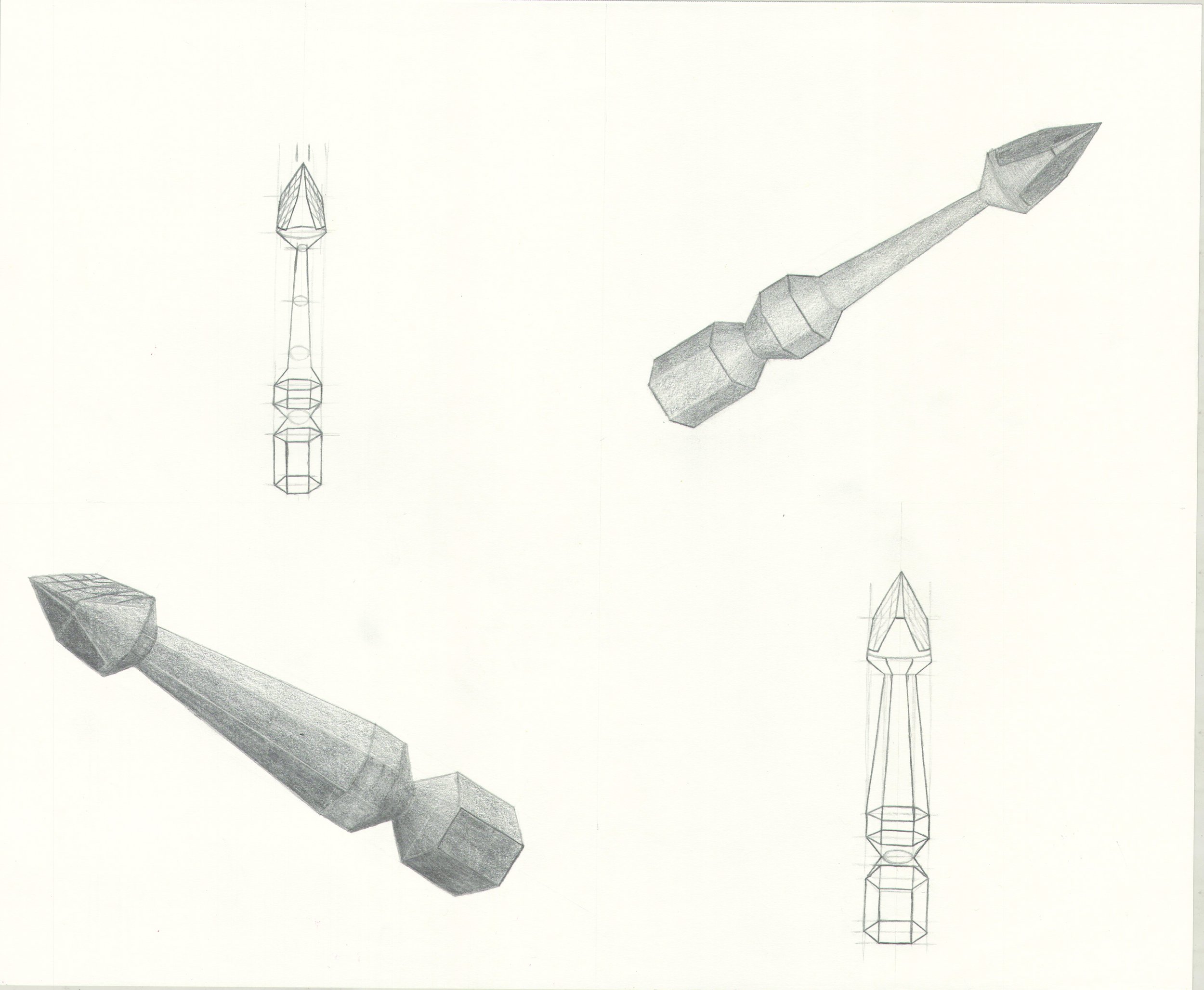 Drill Bit Sketches