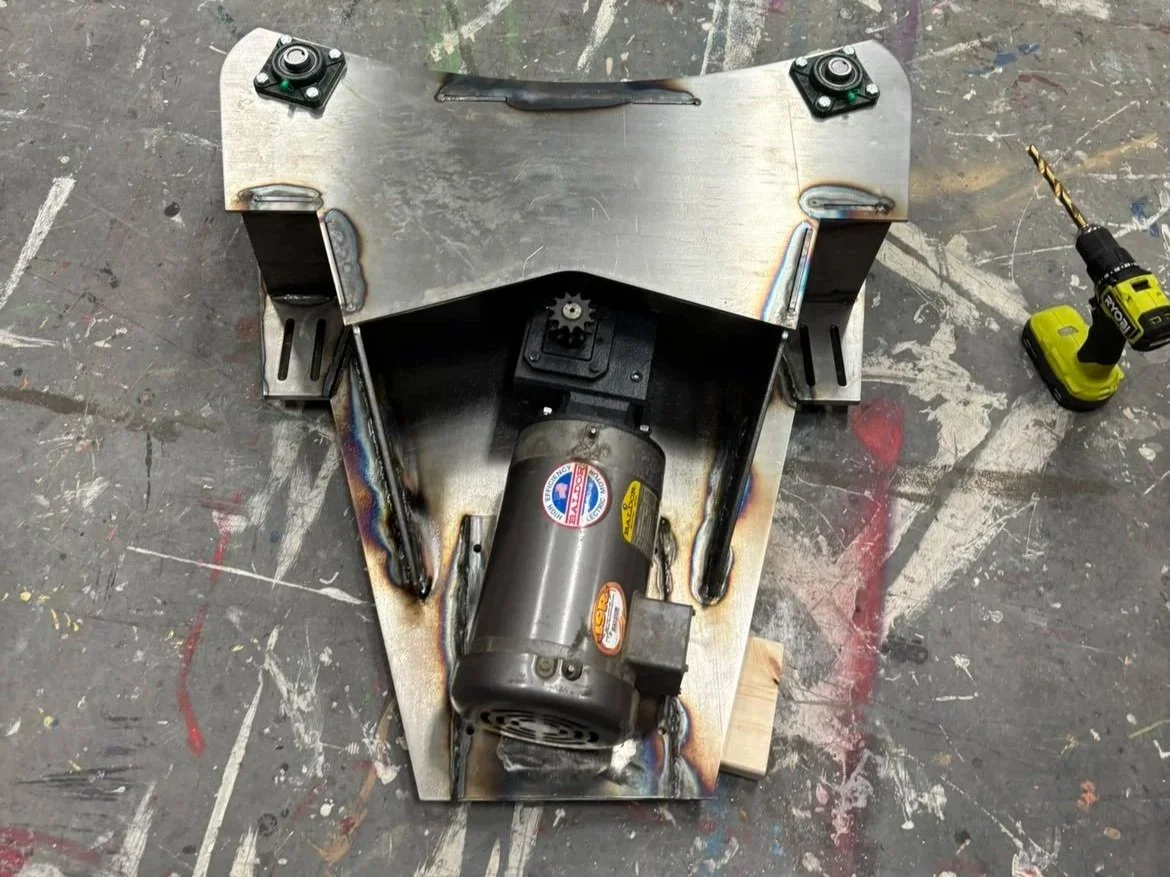 Original Motor Mount Required Modification