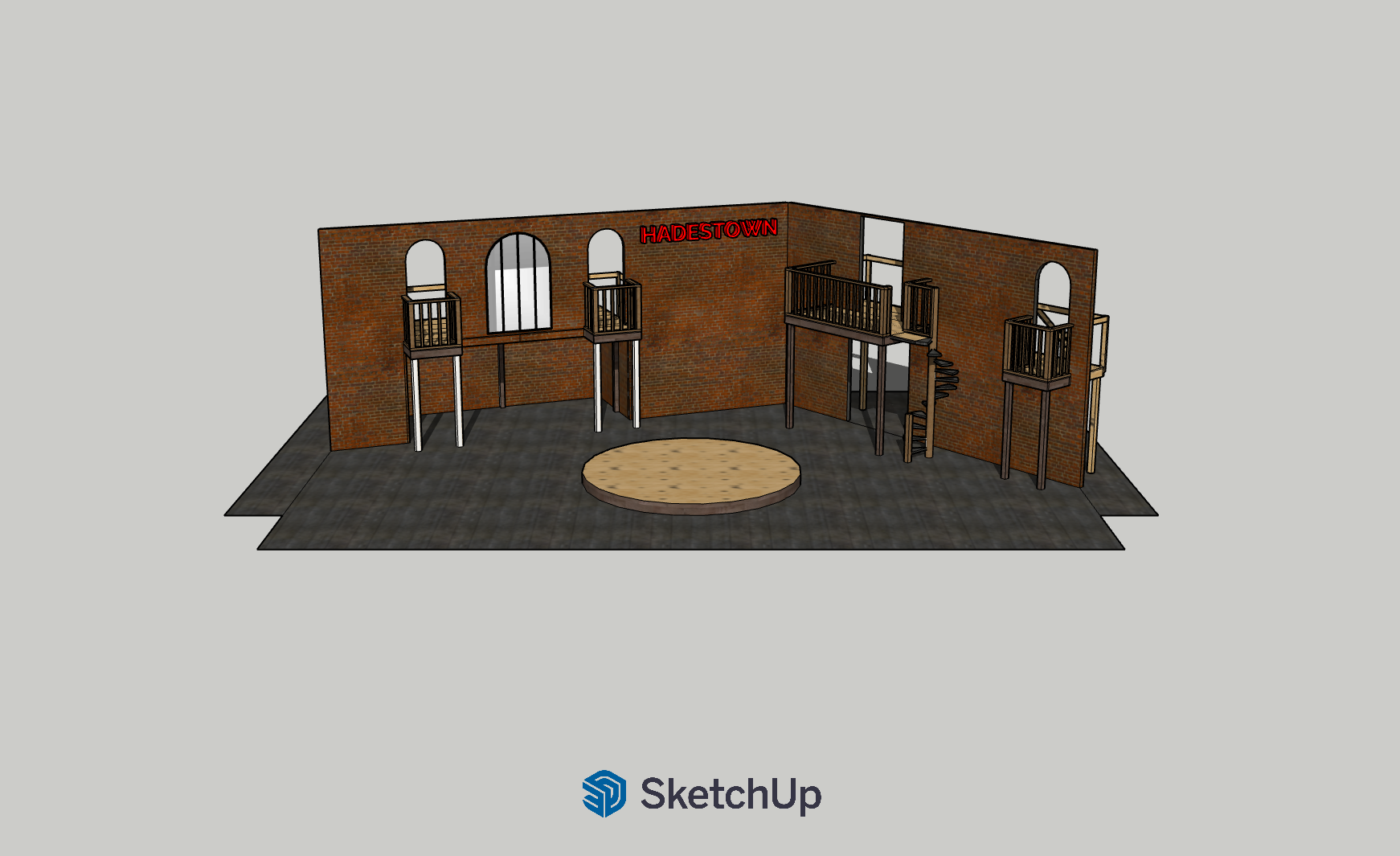 Finished 3D Model Front