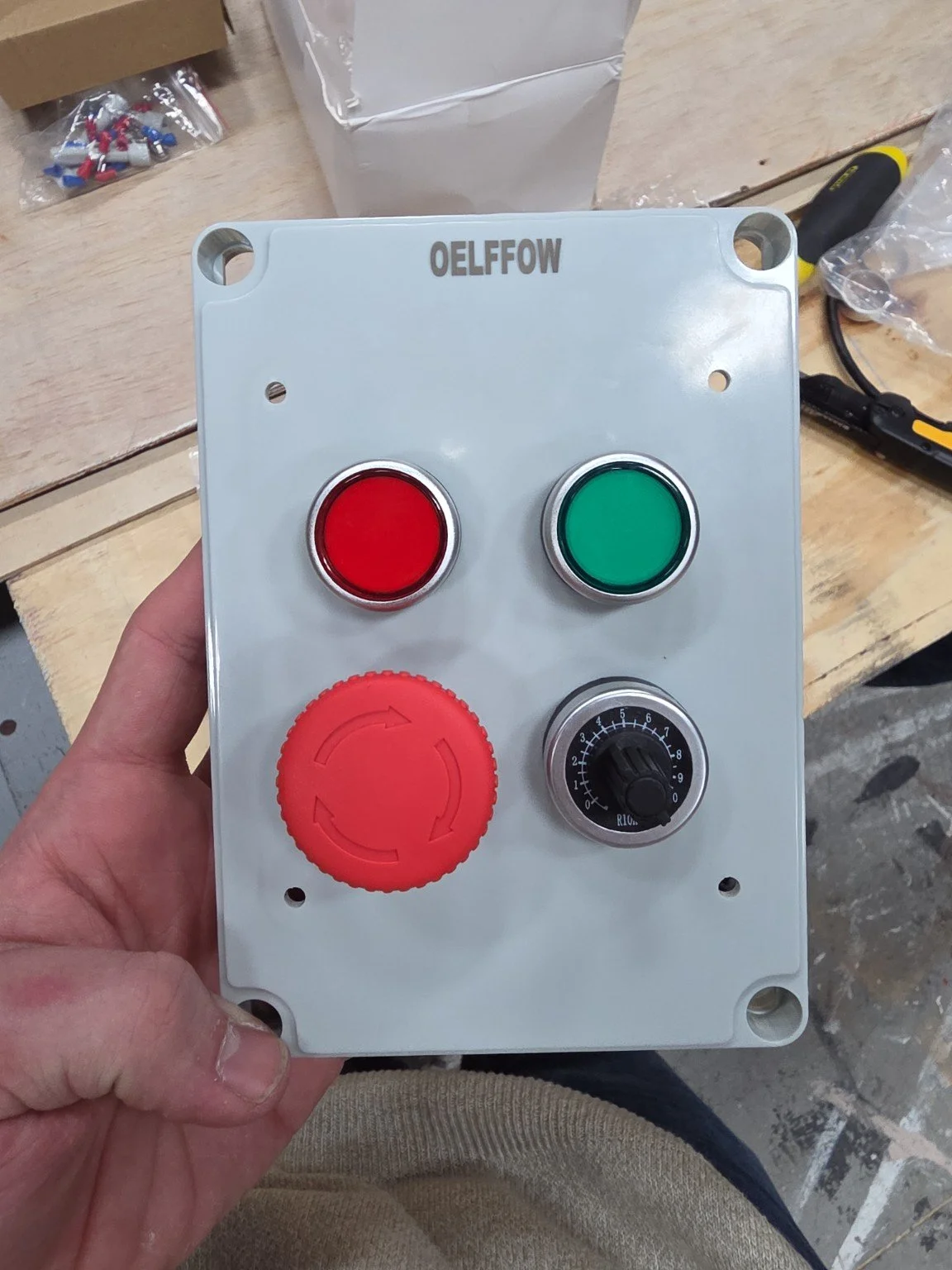 Controller Buttons Had to be Changed to Switches