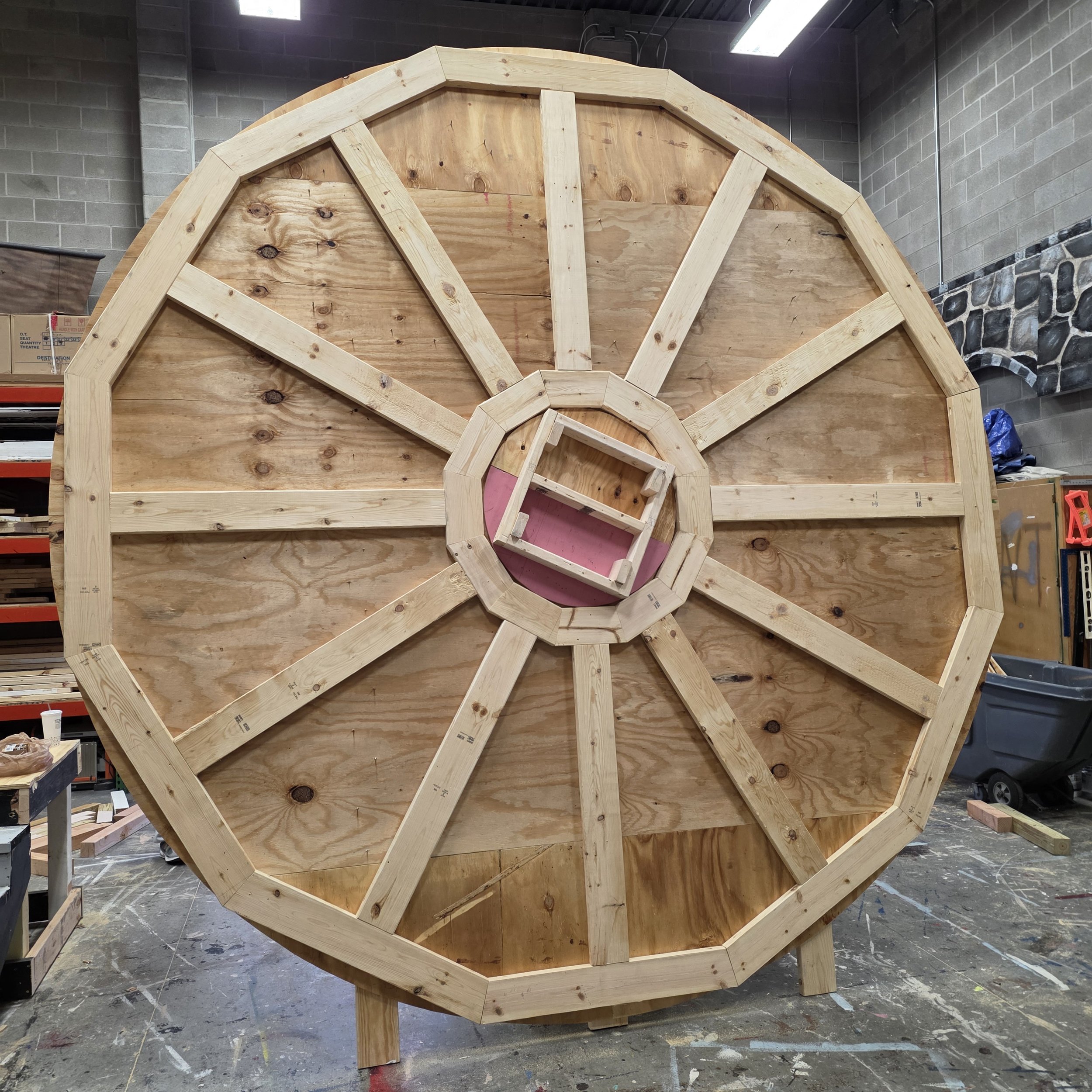 Bottom Framed and Assembled to Top