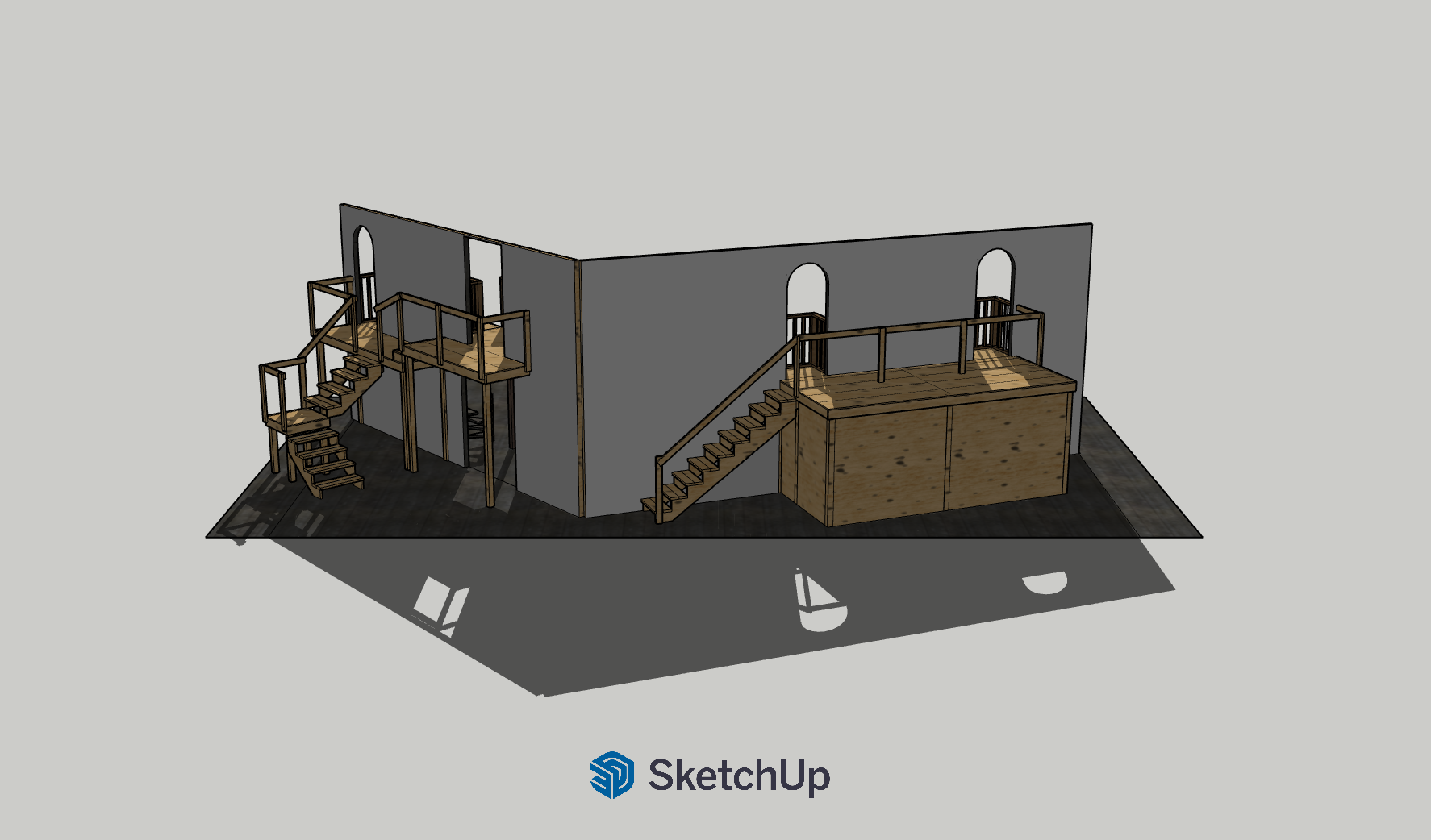 Finished 3D Model Rear