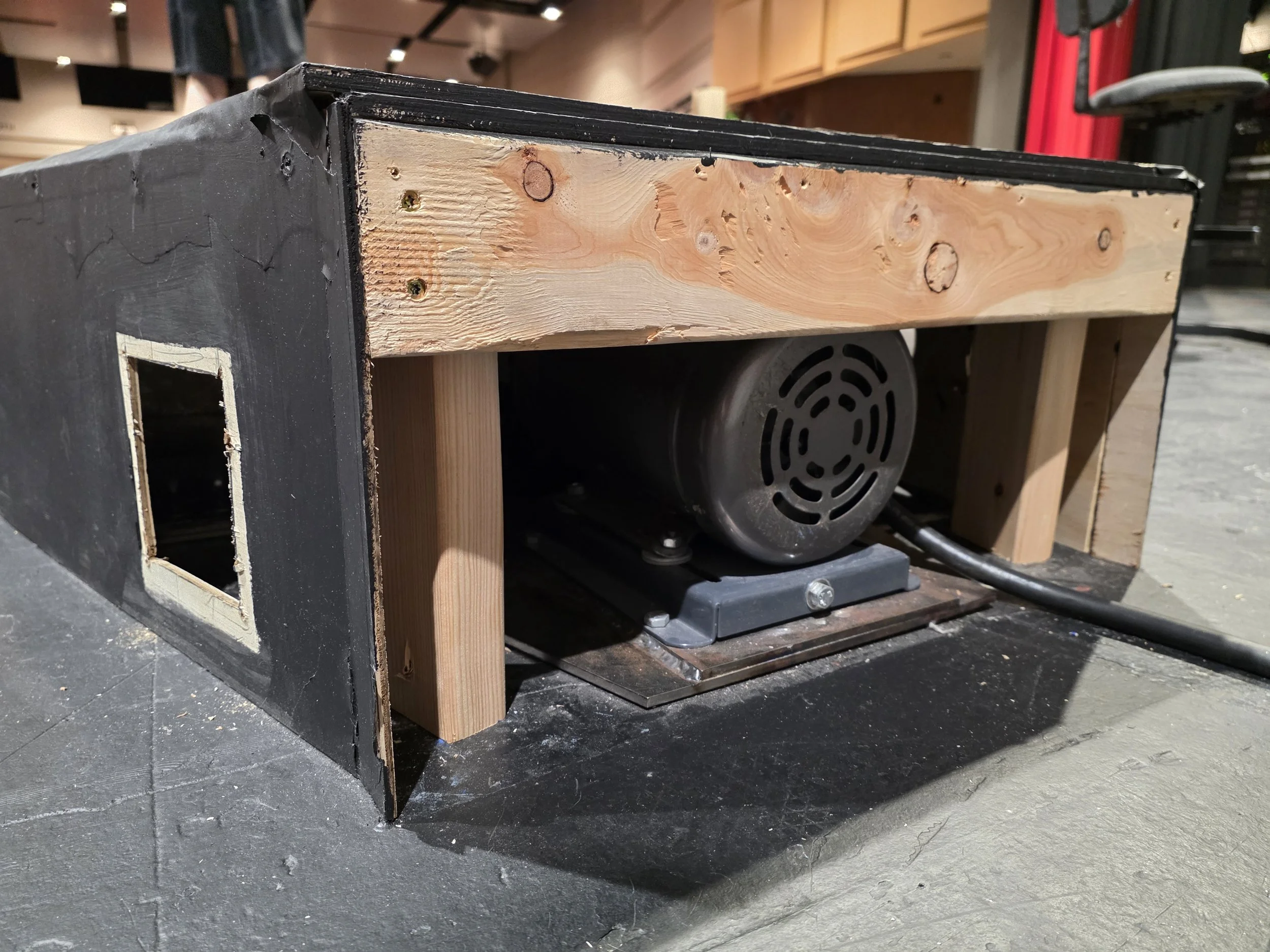 Installing Motor Cover and Air-Cooling System