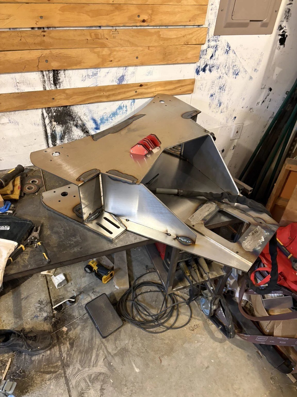 Frame Welded Together (credit to Hayes Ryland)