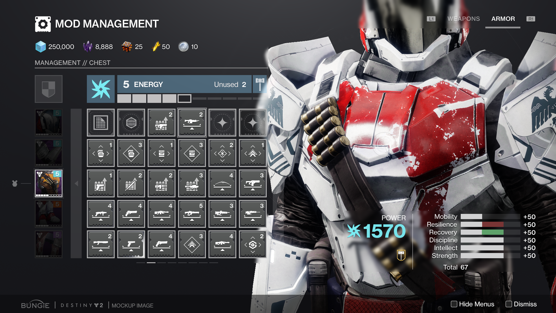 Armor Modifier Select