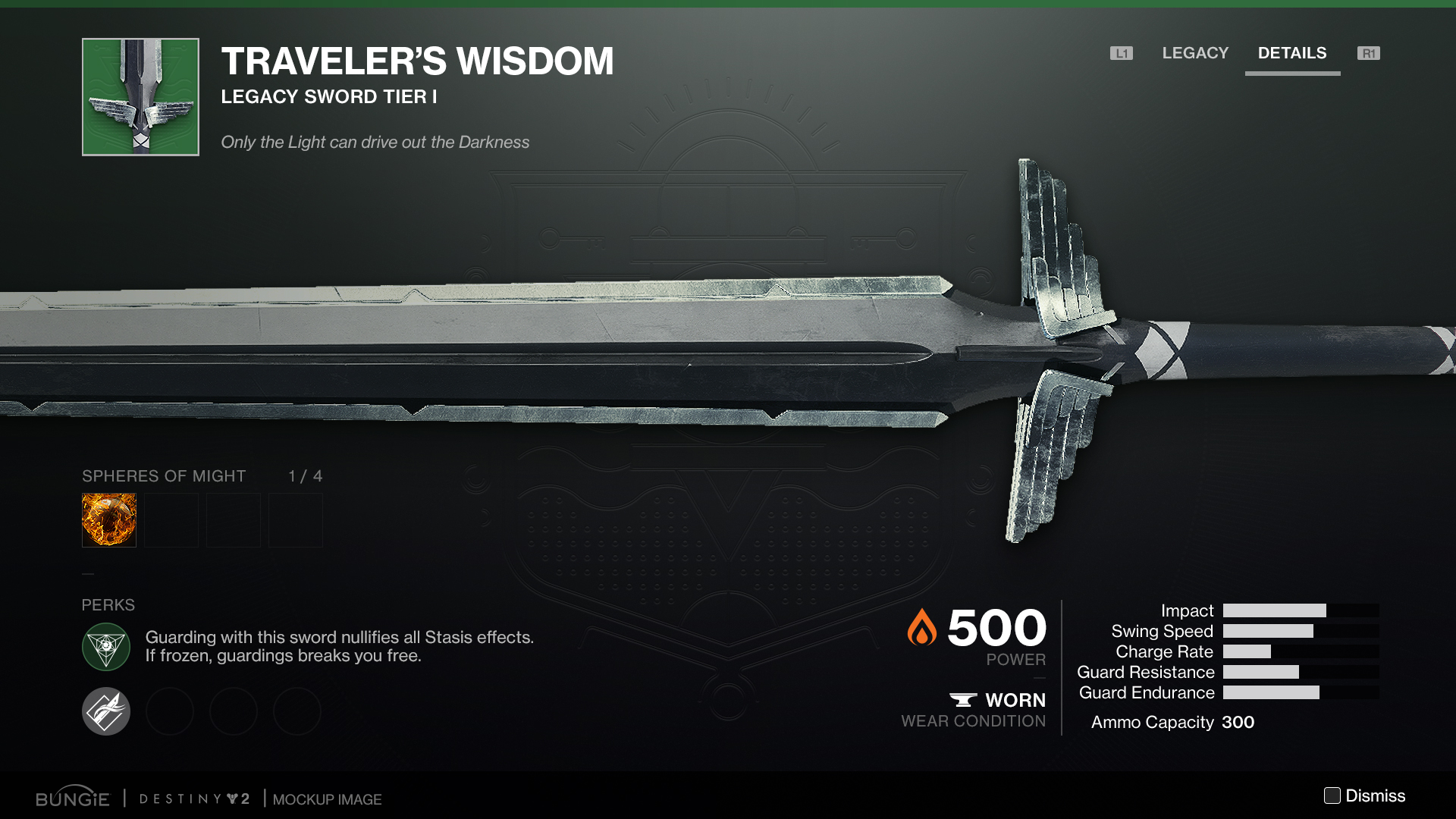 Early Weapon Crafting - UI Concept Art