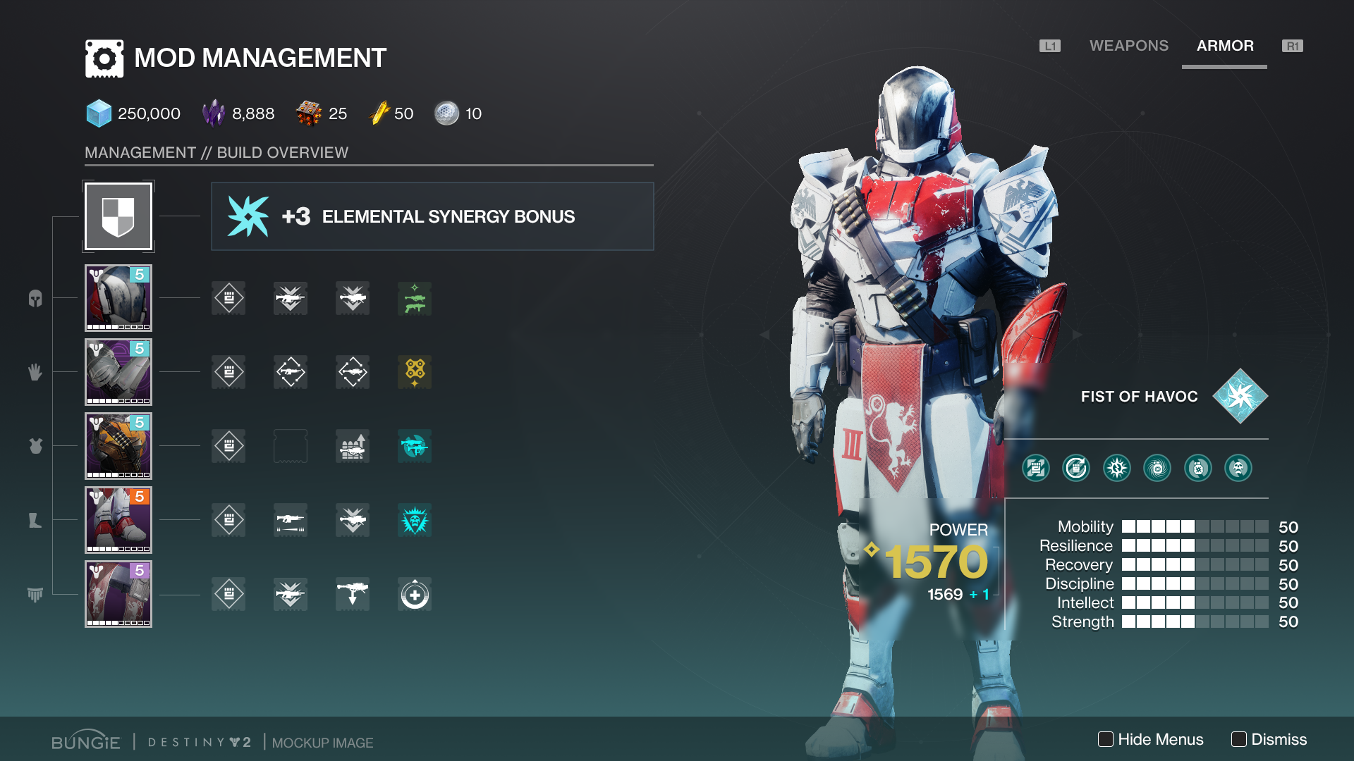 Armor Modifier Select