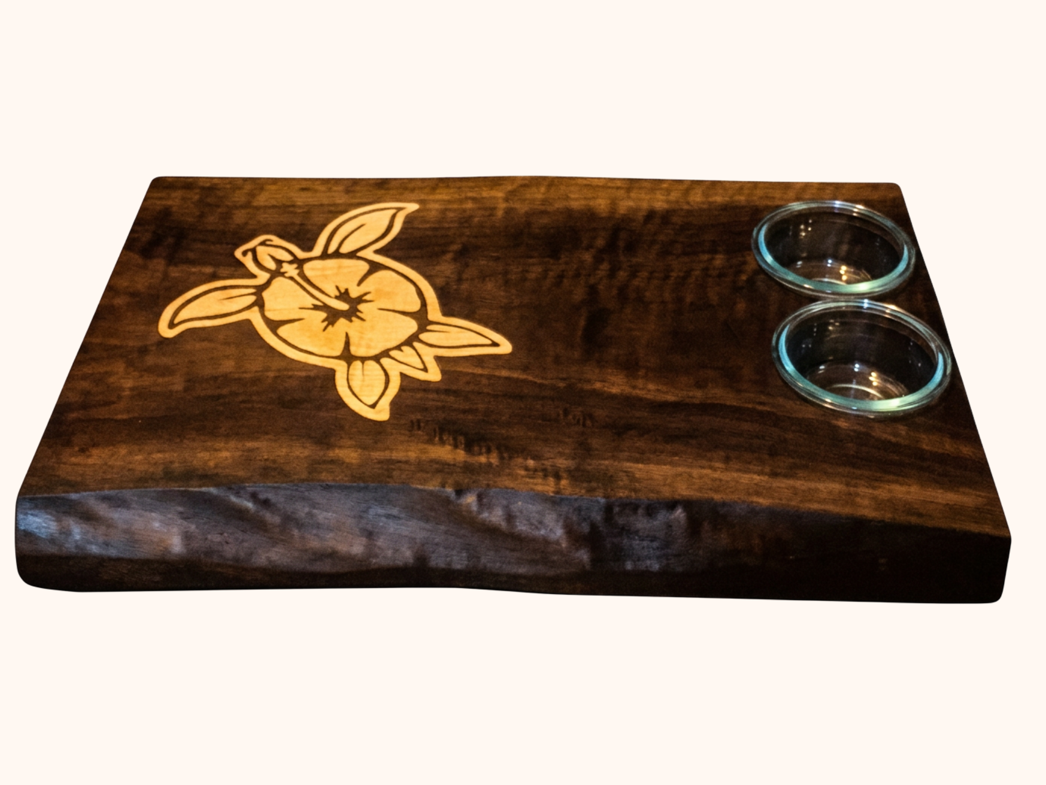 Turtle Inlay Charcuterie Board