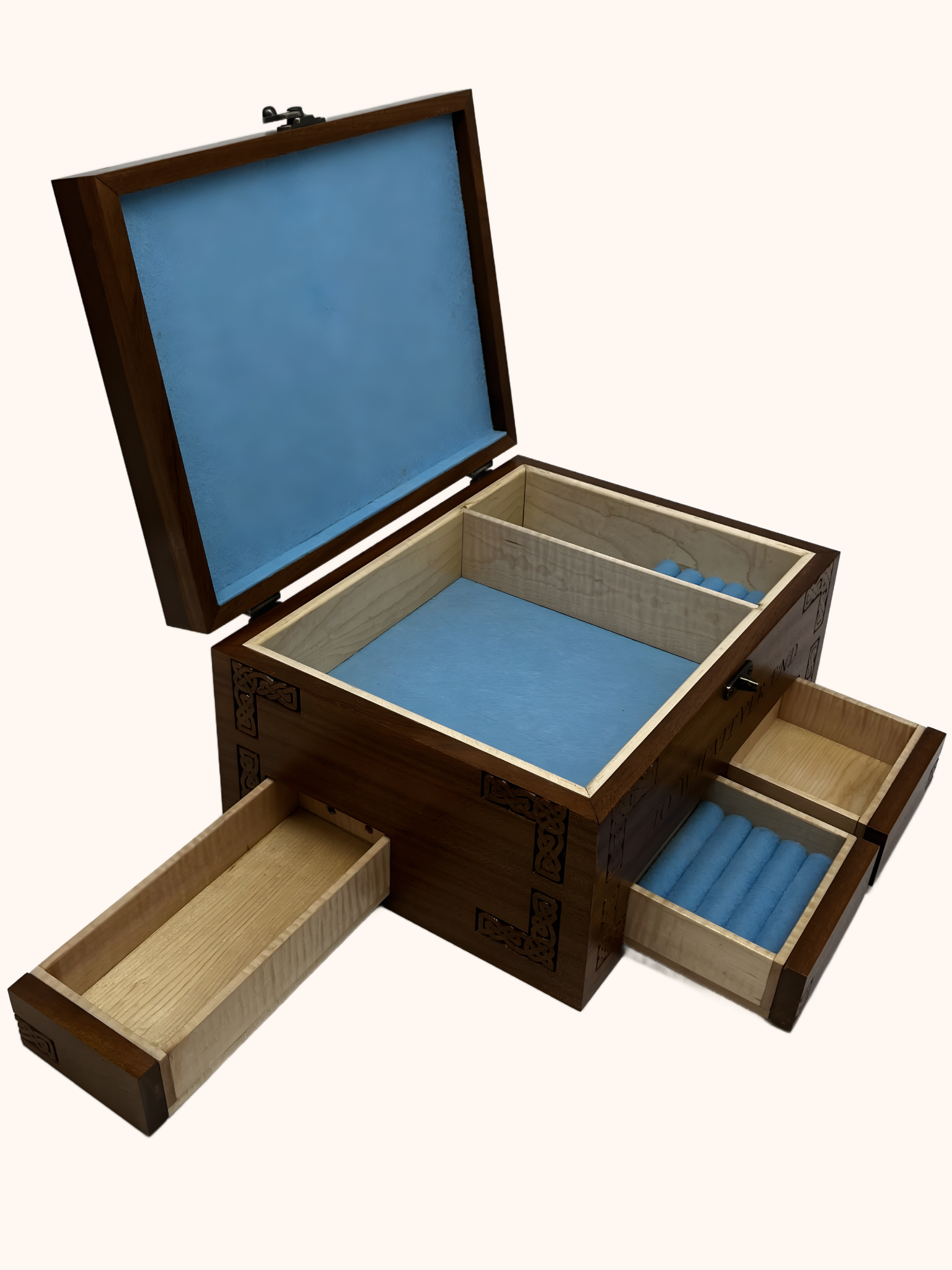 Celtic Hidden Compartment Jewelry Box