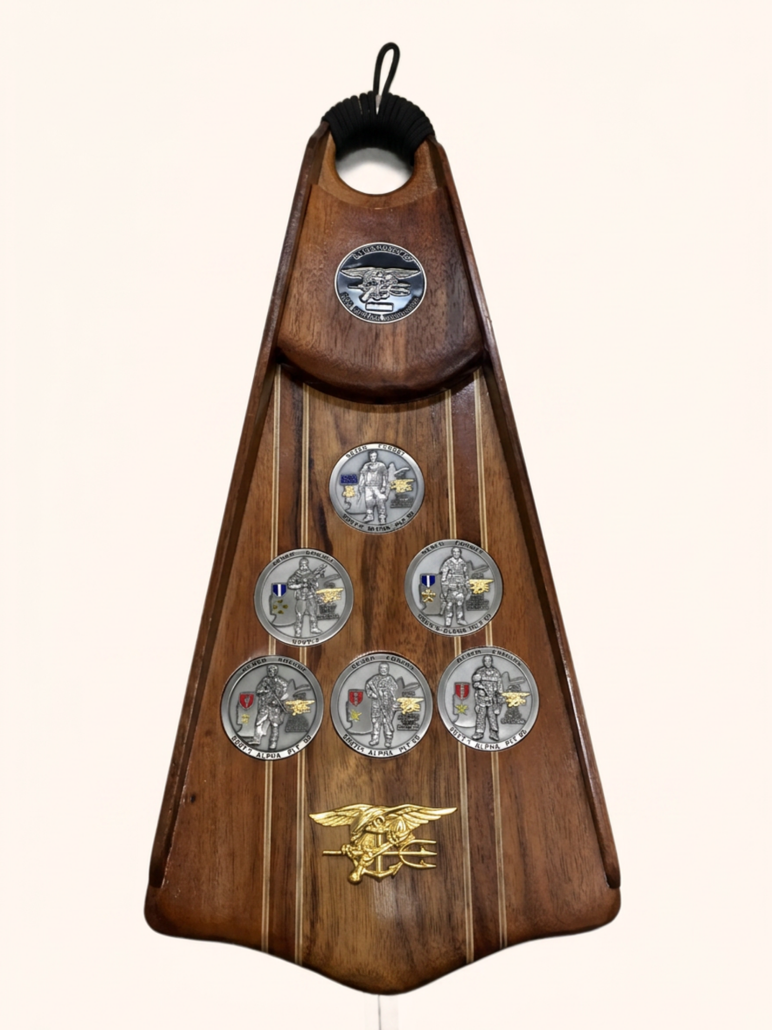 Dive Fin Coin Display