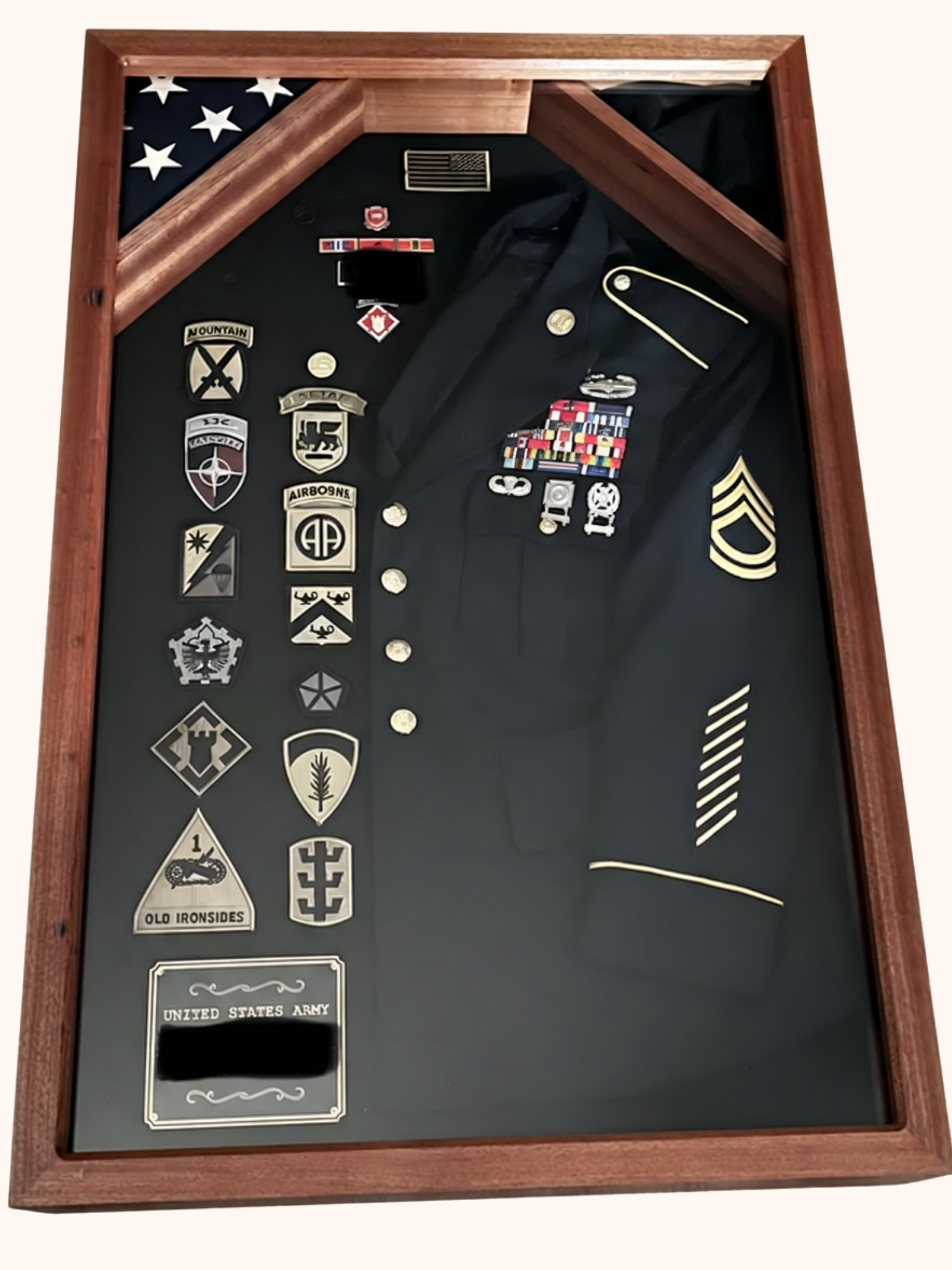 Military Honor Shadow Box
