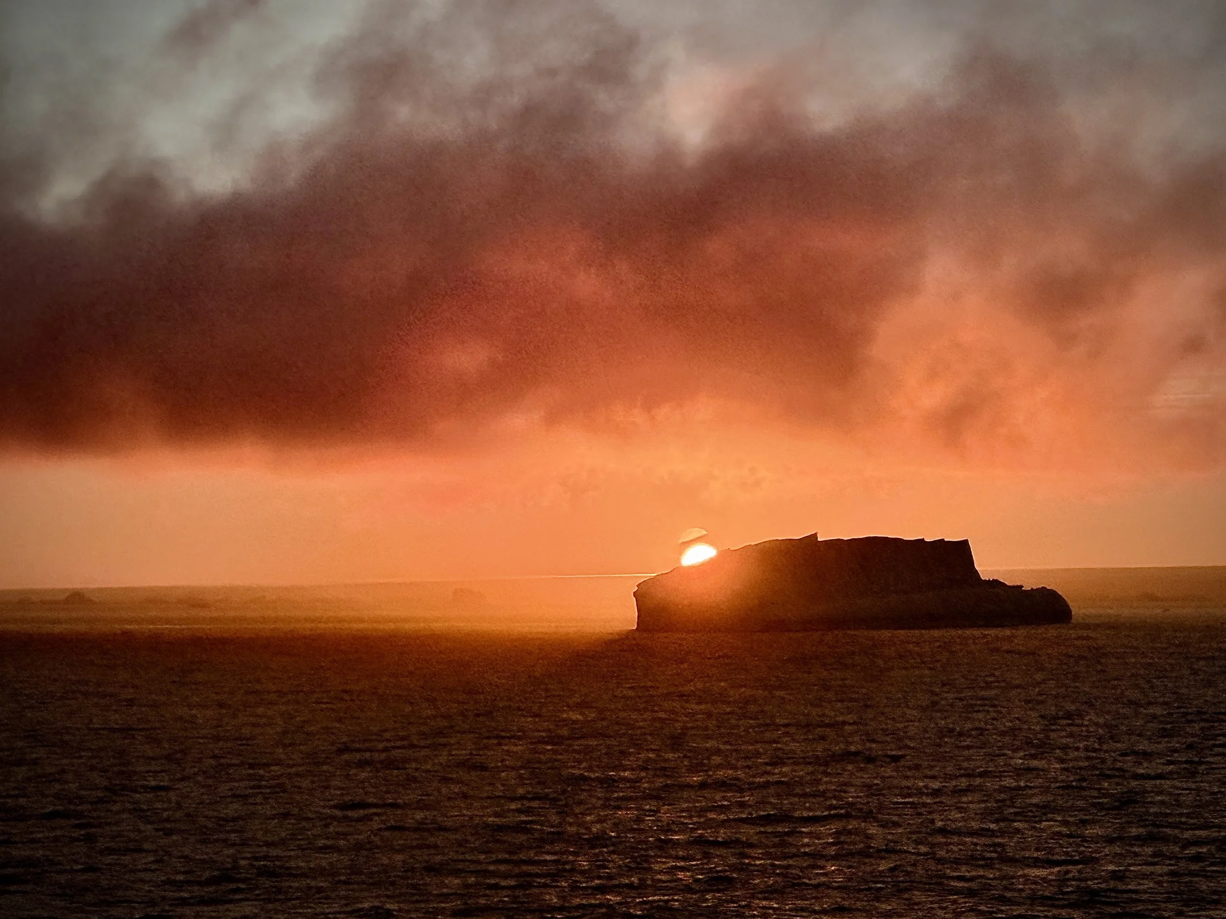 Antarctica Sunrise Golden Hour 2