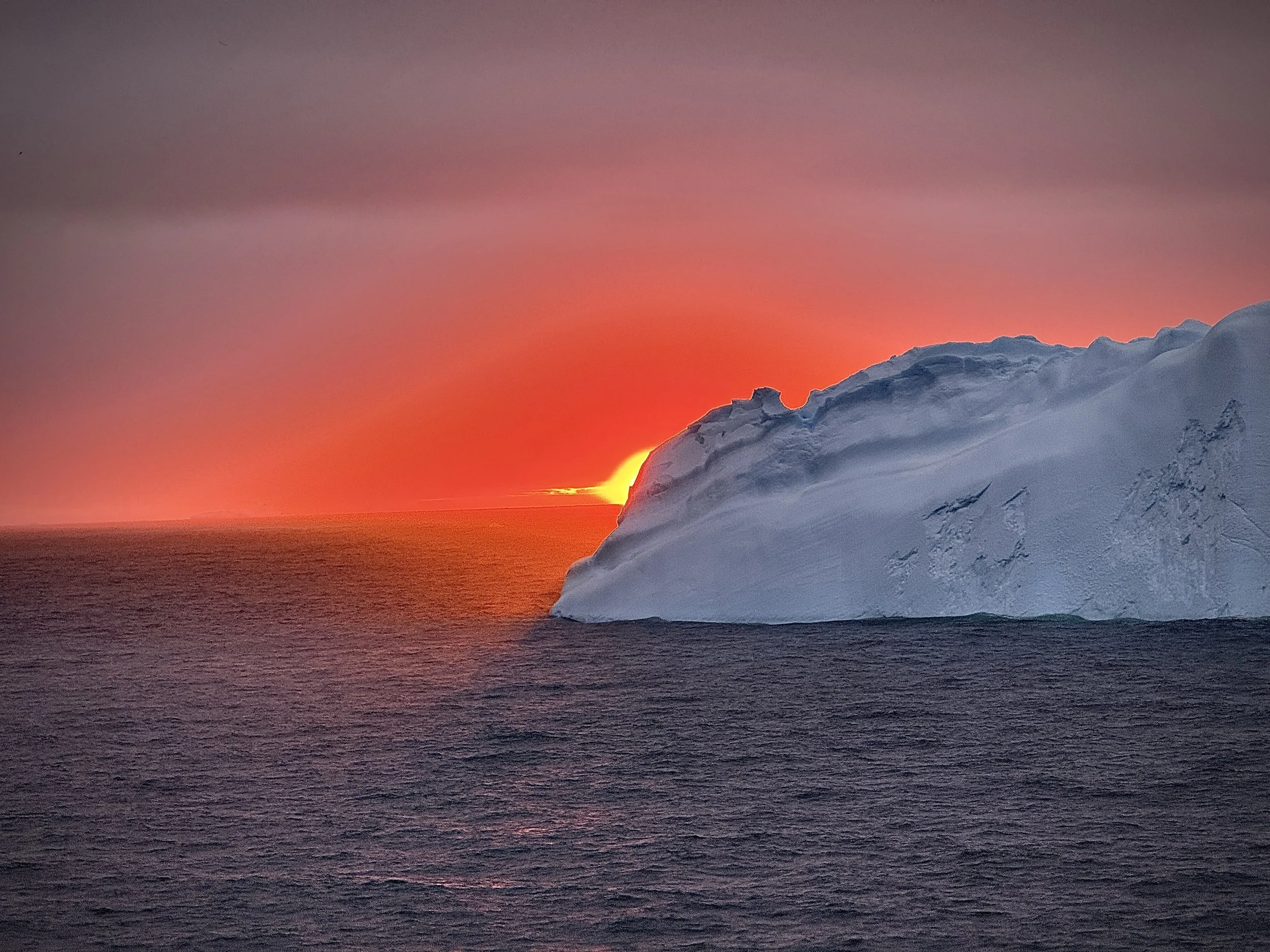 Antarctica Sunset Golden Hour 4