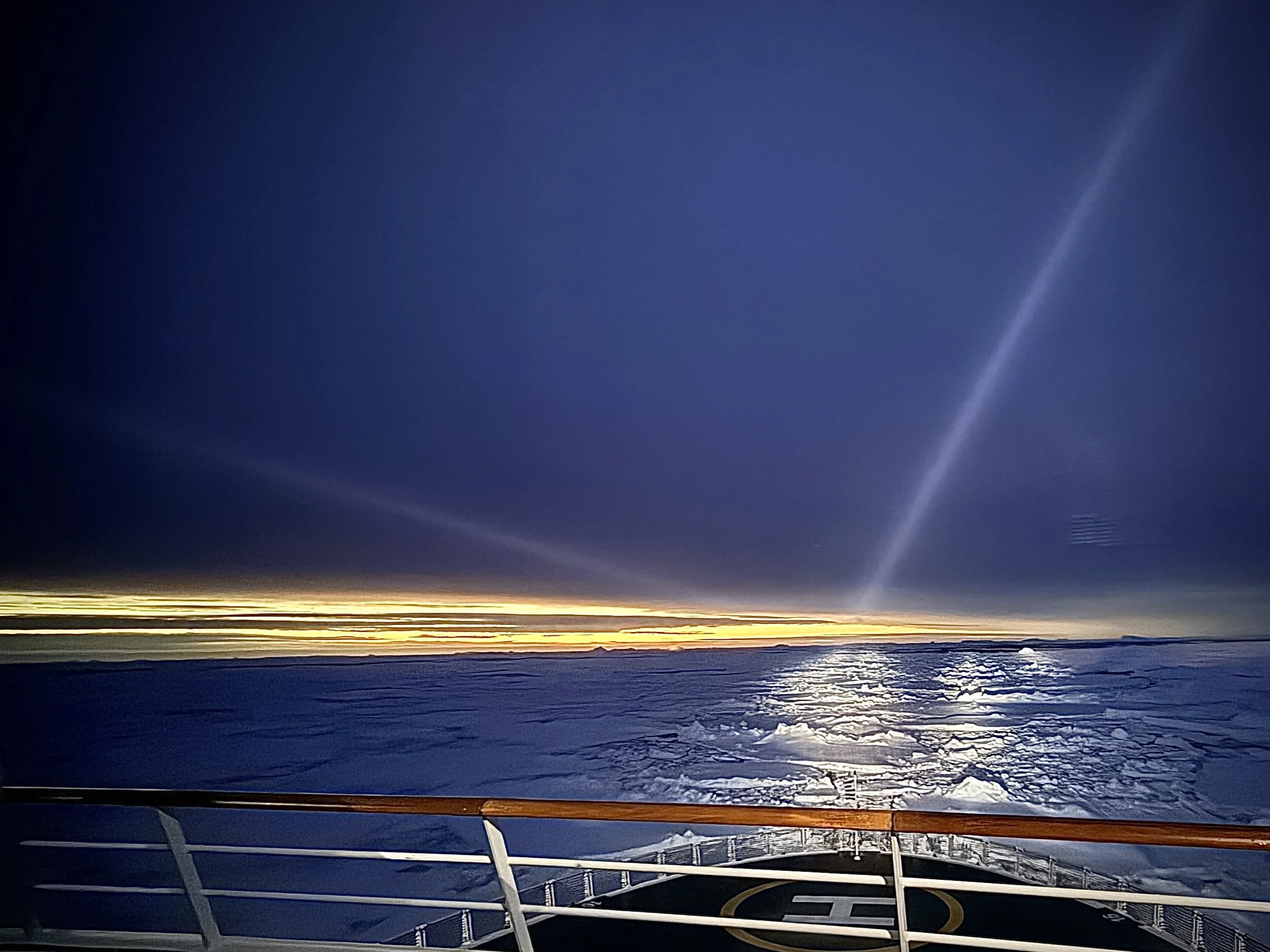 Antarctica Sunrise (Blue Hour) Icebergs & Sea Ice 4