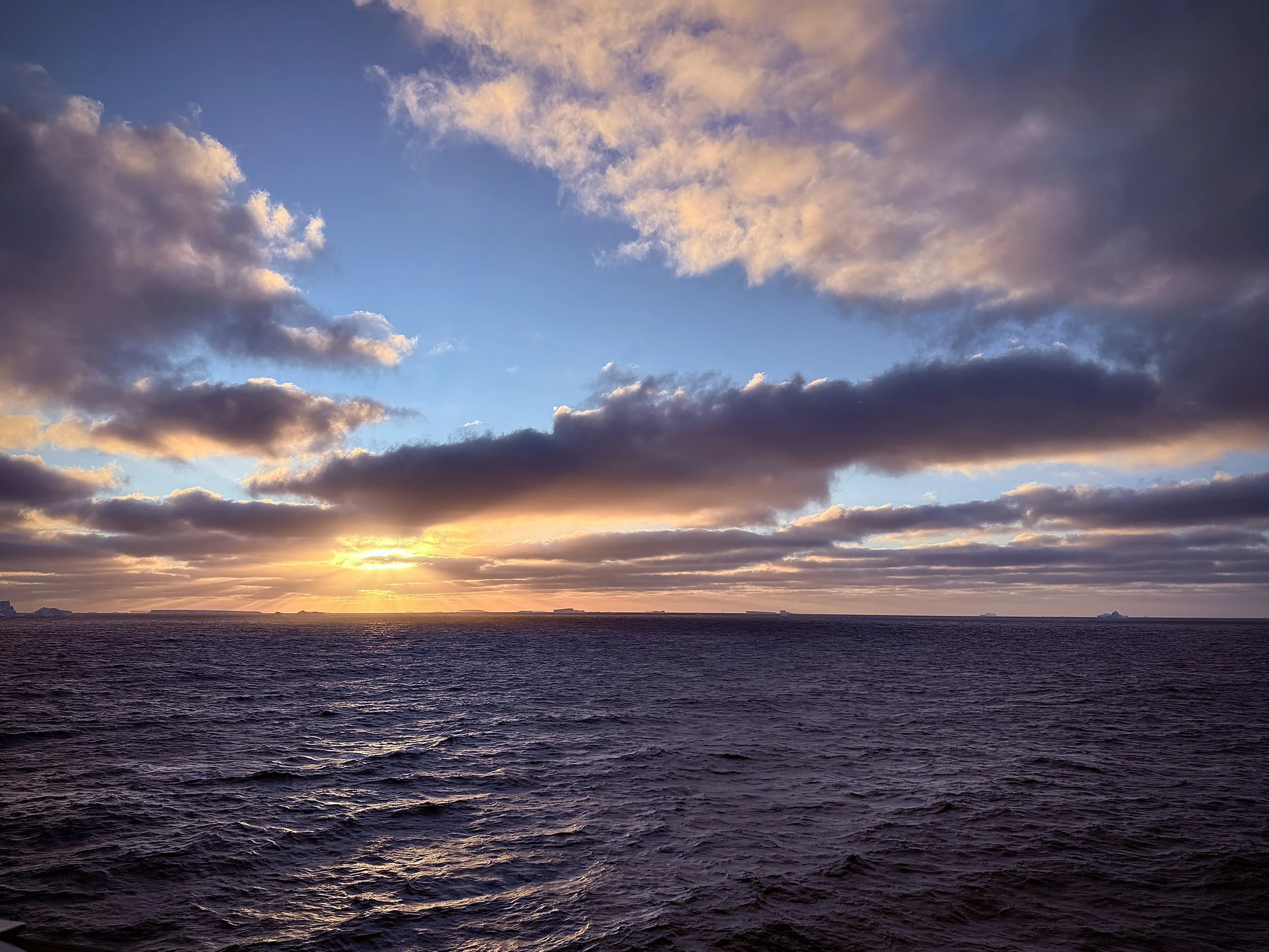 Antarctica Sunset Golden Hour 1