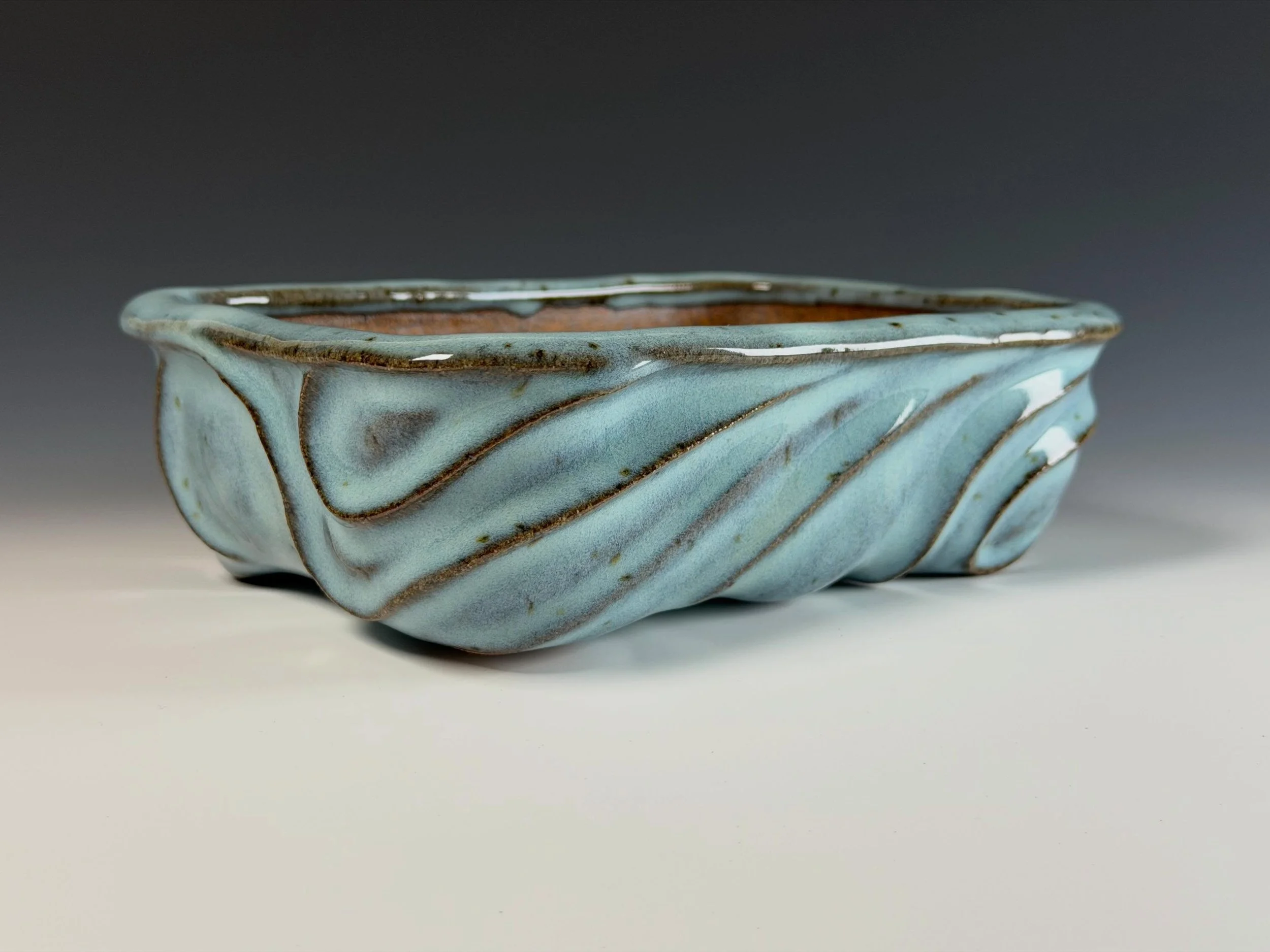 I posted videos of the making of all of these shohin bonsai pots over the last couple months and wanted to share how they all turned out. I&rsquo;m pretty happy with all of them, which is nice! Most are entries into the pot competition at the US Nati