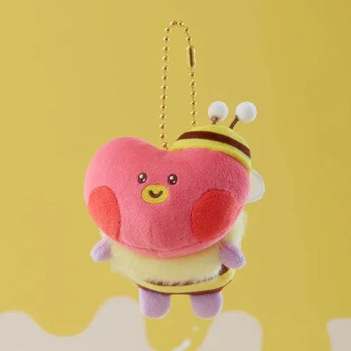 BT21 - [HONEYBEE] MININI PLUSH KEYRING