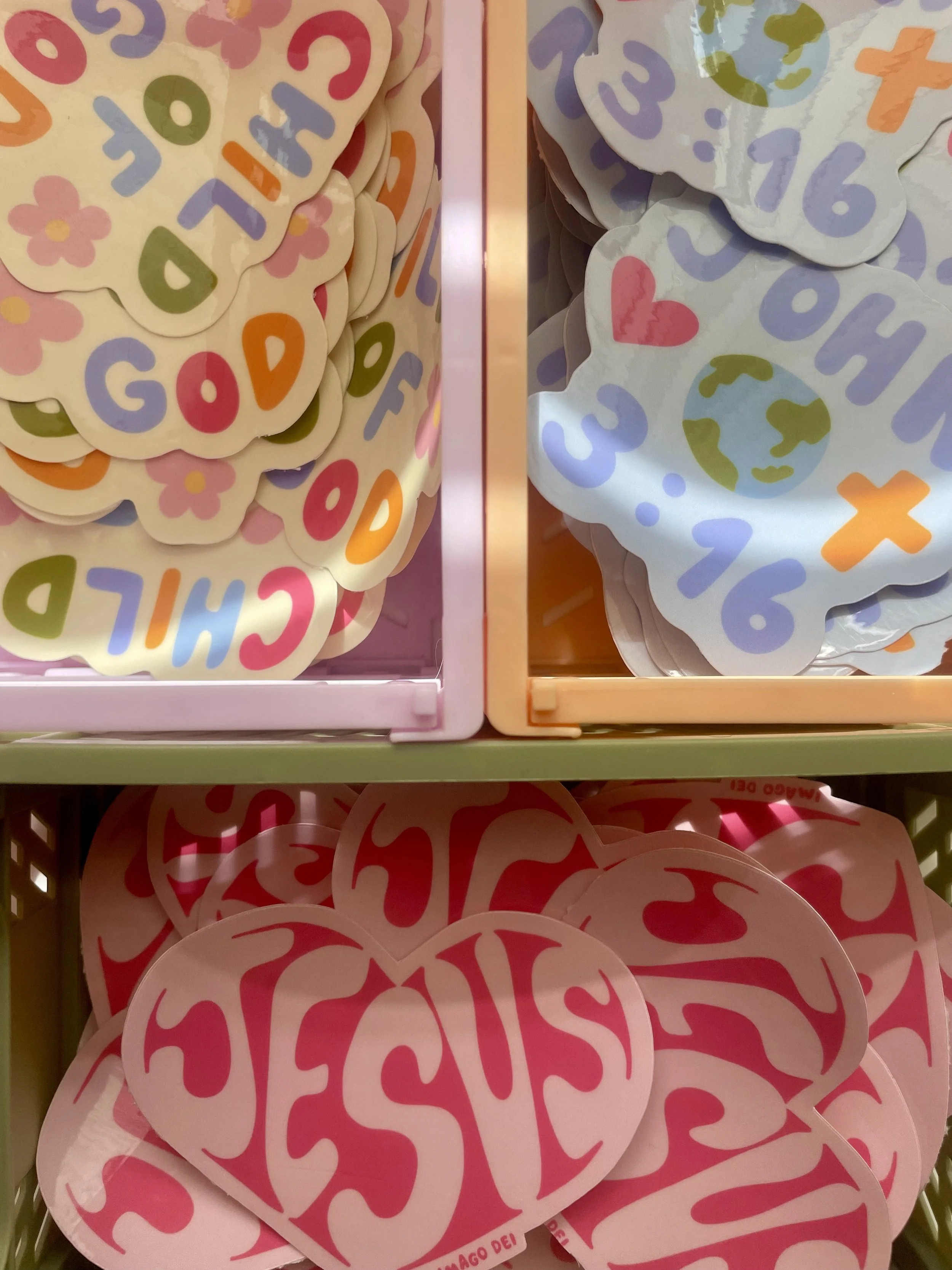 Outdoor Sticker Trio