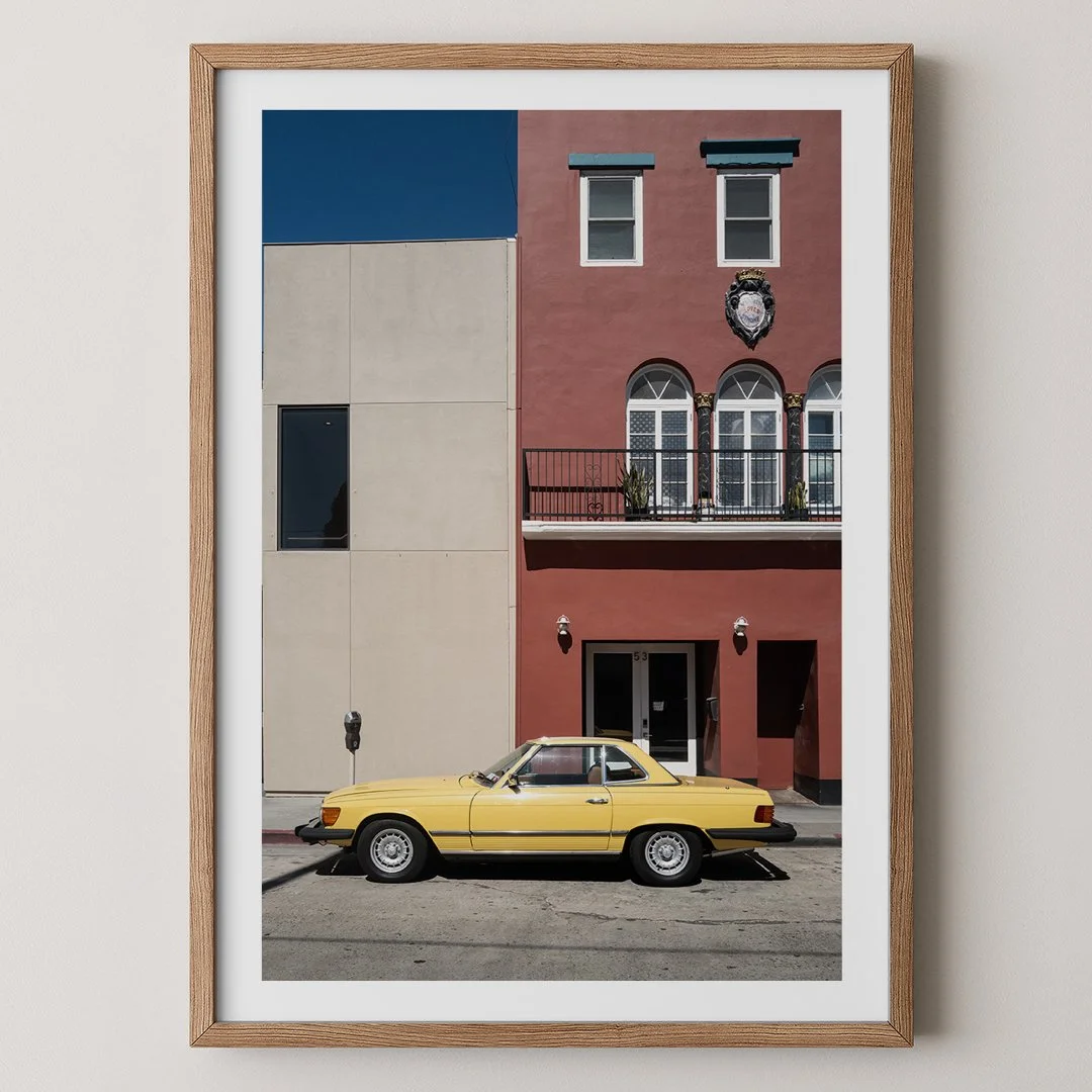 Yellow on Red Brick