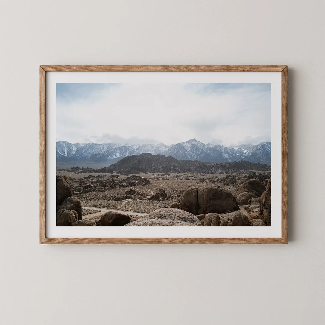 Alabama Hills Storm