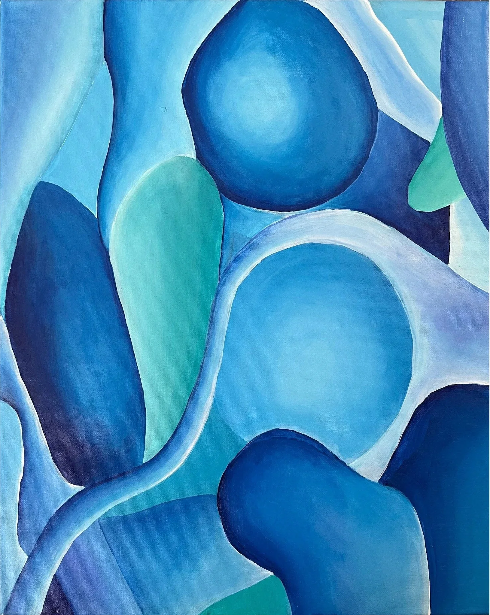 2021.03, Acrylic on Canvas, 20 x 16 in