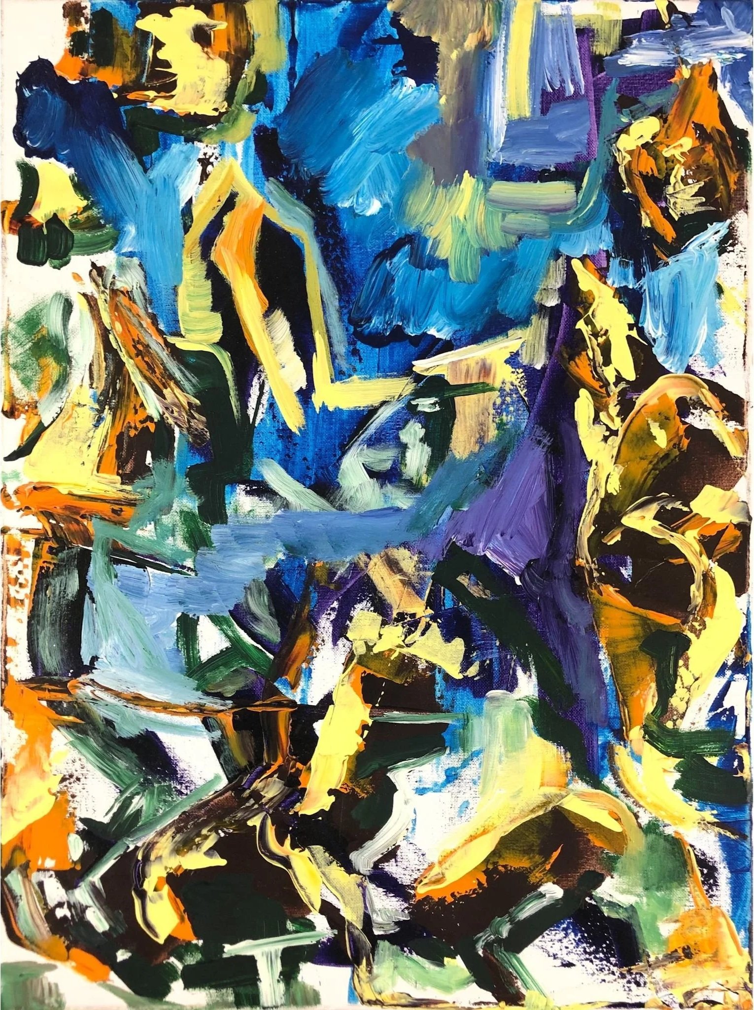 2015.03, Acrylic on Canvas, 24 x 18 in