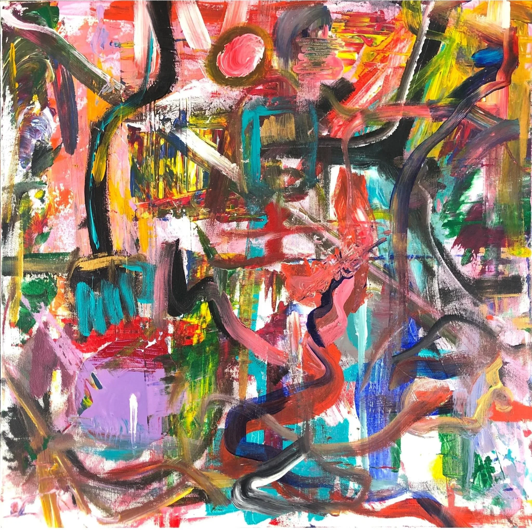 2014.03, Acrylic on Canvas, 24 x 24 in