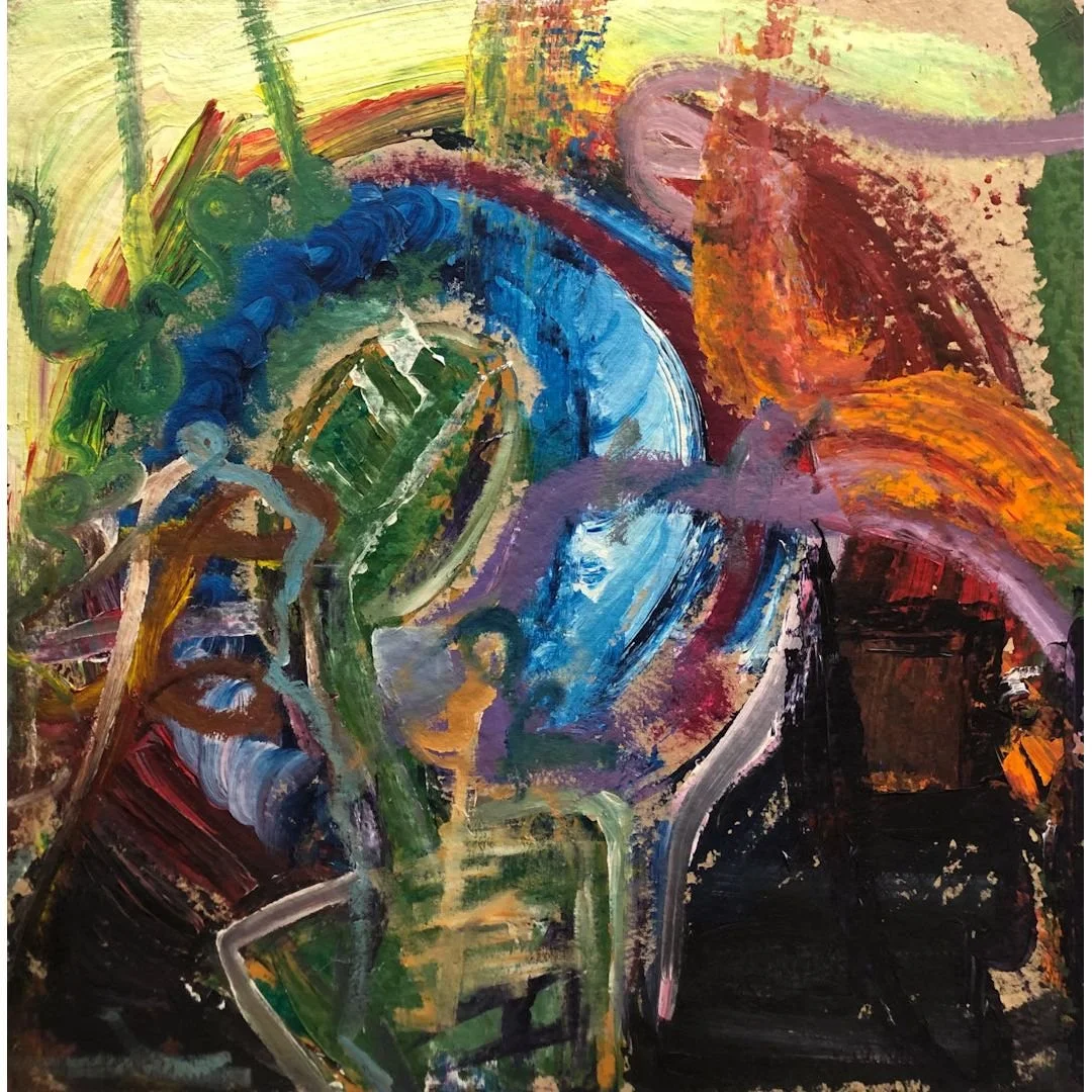 2016.02, Acrylic on Composite, 48 x 48 in