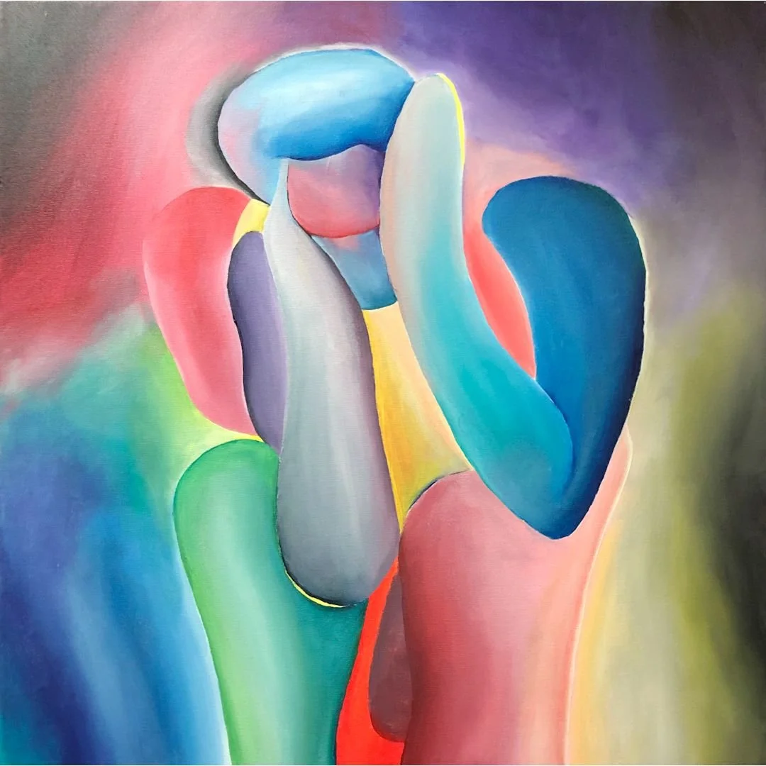 2021.06, Acrylic on Canvas, 30 x 30 in (SOLD)