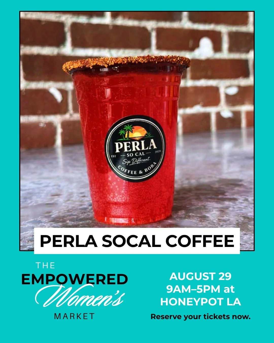 Say hello to @perlasocal 🤎⁠
⁠
Perla So Cal Coffee brings people together through coffee, refreshing drinks, and community-centered experiences.⁠
⁠
Whether you're stopping by for your favorite coffee, trying a refresher, or connecting with others at 