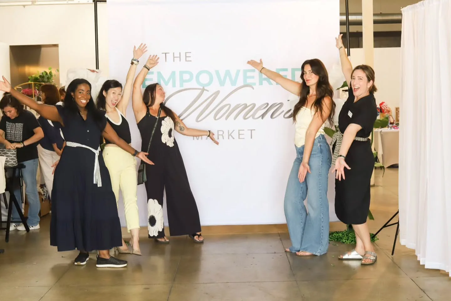 Wow, what a magical journey this was! The first ever Empowered Women's Market seemed to come and go in a flash. What remains are the memories, connections, and friendships that were made that day. Being able to bring together both brands and the comm