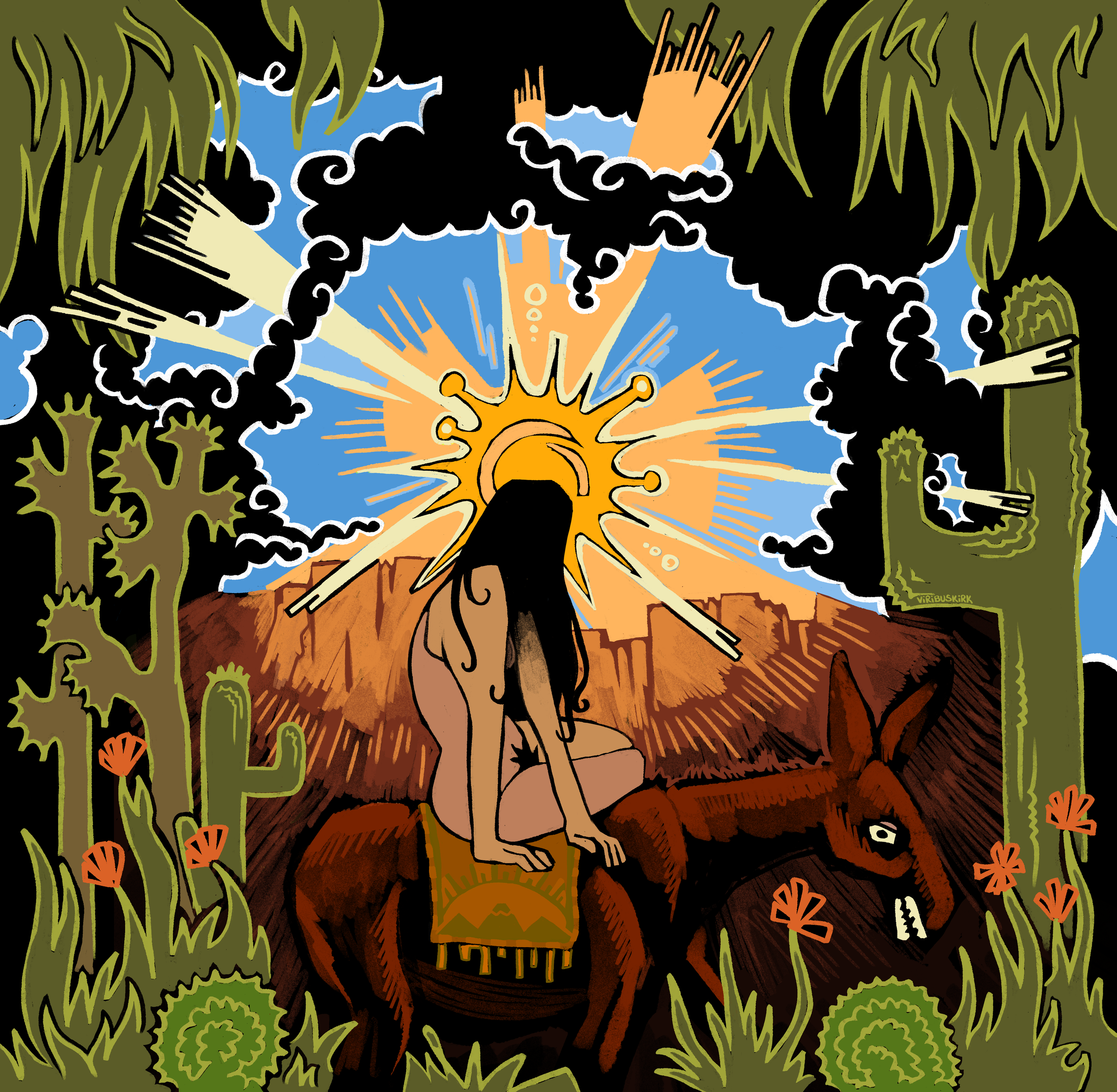VIRIBUSKIRK ILLUSTRATION