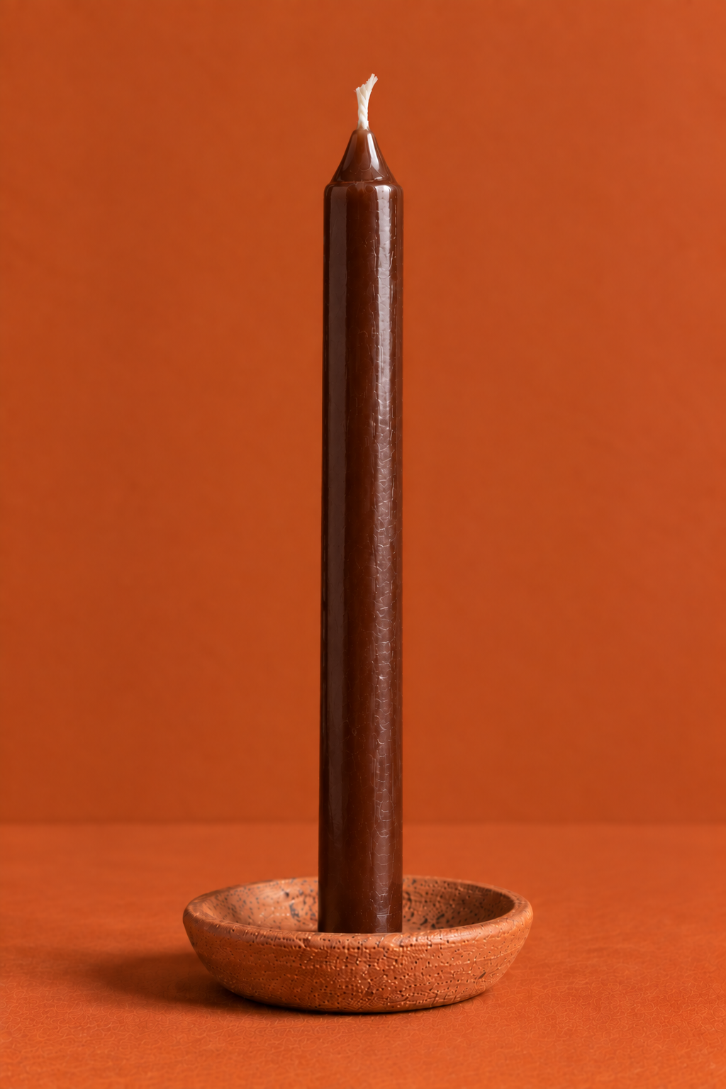Brown Candles - Pack of 10