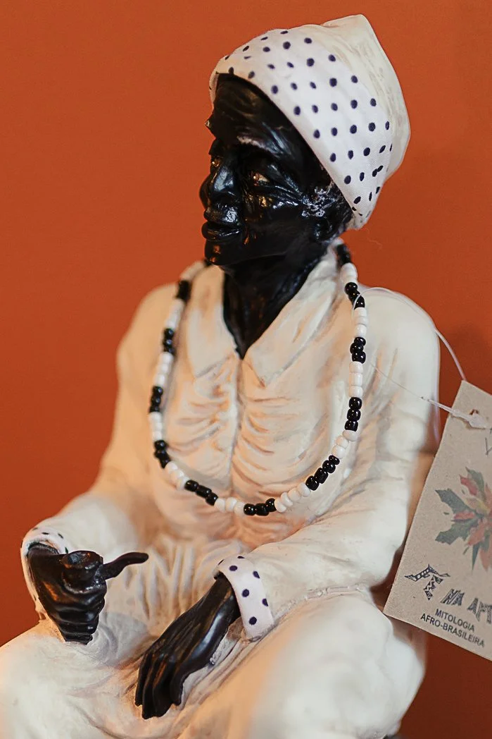 Preta Velha Resin Statue – Extra Large 40cm
