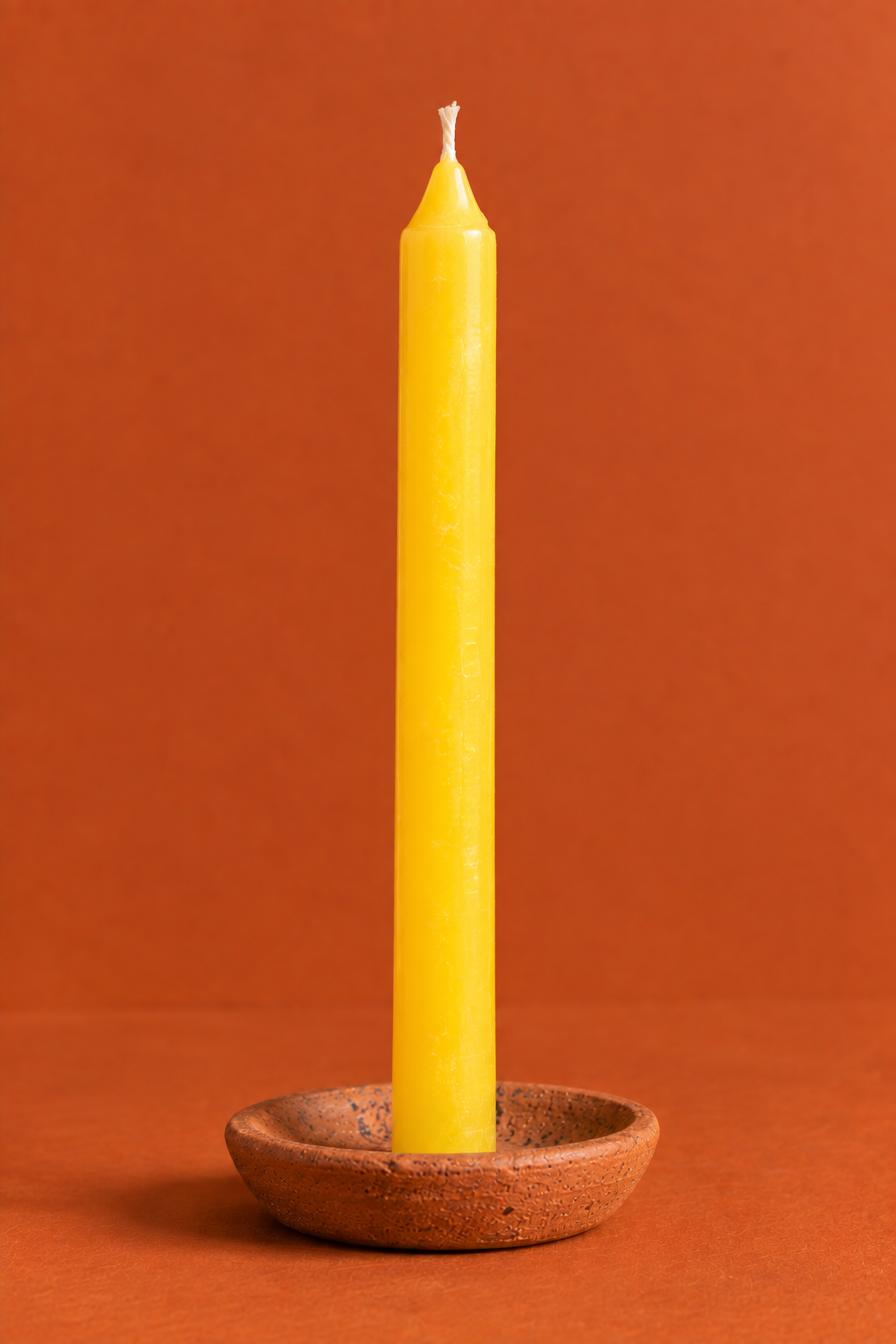 Yellow Candles - Pack of 10