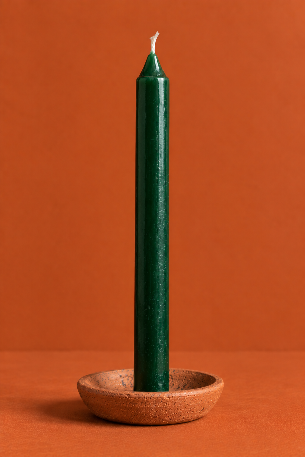 Green Candles - Pack of 10
