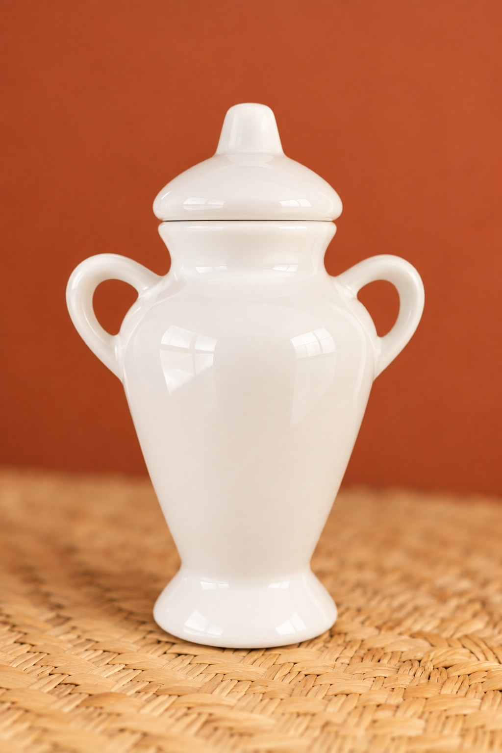 Ceramic Quartinha (Sacred Water Vessel) – 15 × 08 cm