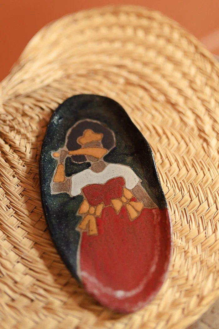 Decorative Plate - Orisha Oyá Iansã - Medium