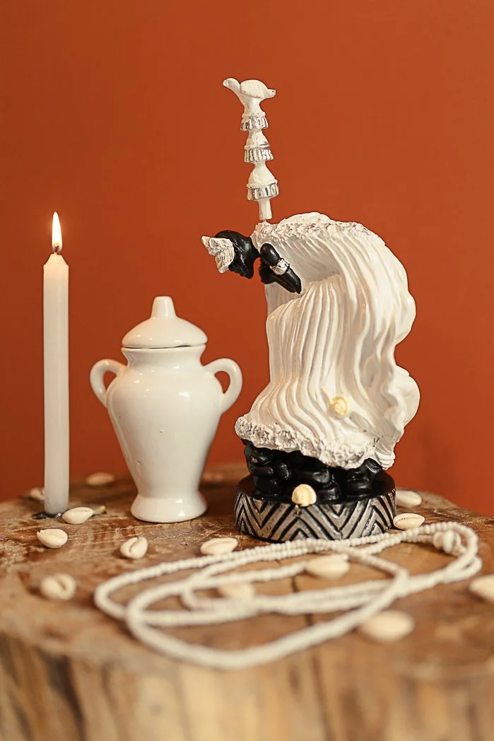 Oxalá-Oxalufã Resin Statue - 30cm
