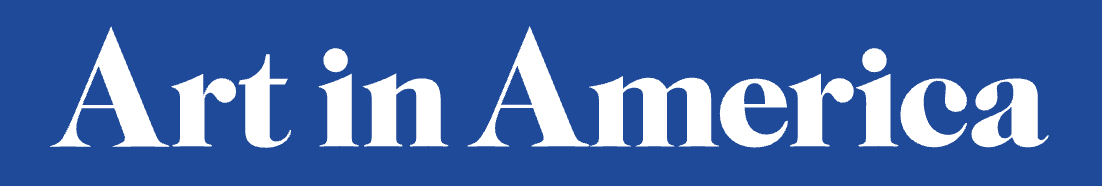 The logo of Art in America magazine.