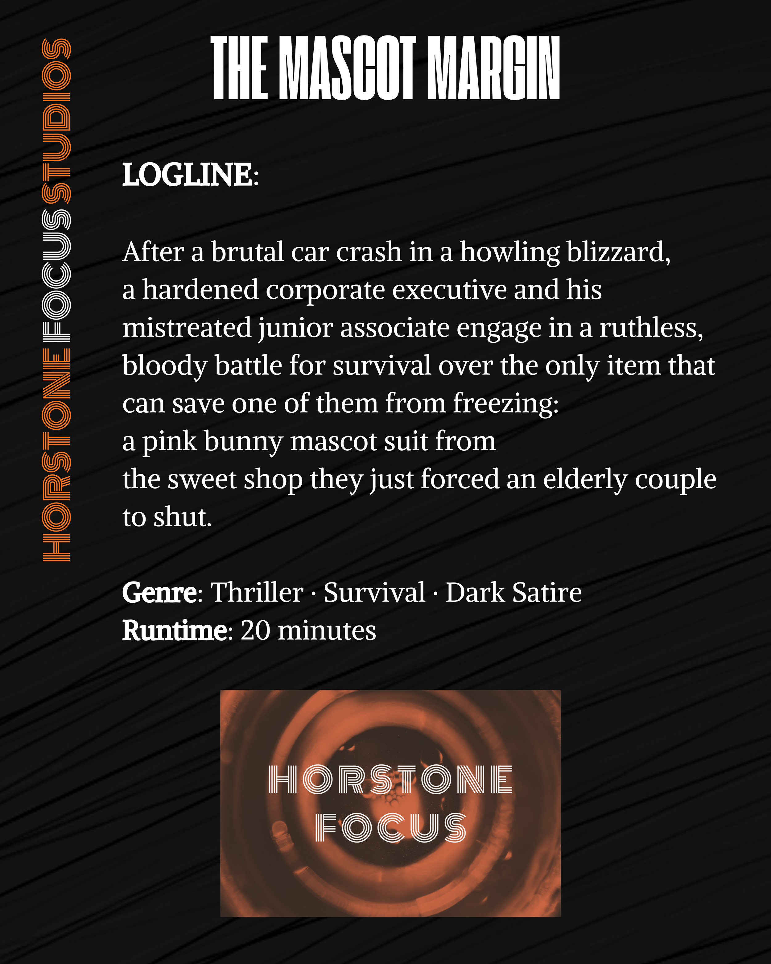 Luca De Laguardia | The Mascot Margin | Logline