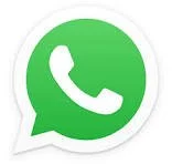 WhatsApp logo with green speech bubble and white phone icon