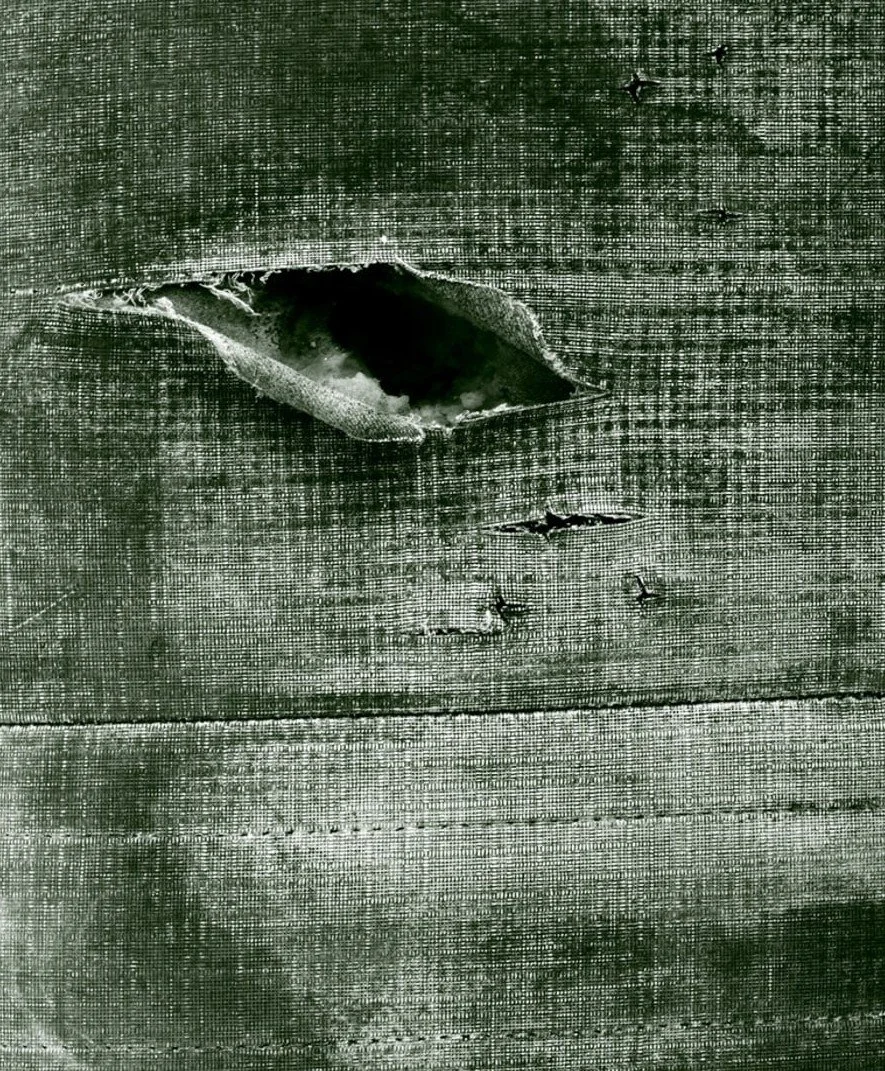 Lukacs says "to think means to endow the object with the power of speech." In a background replete with a sharp contrast, the asymmetric amalgamation of diagonal and curving lines is similar to the bewilderment of significatives in language. In today