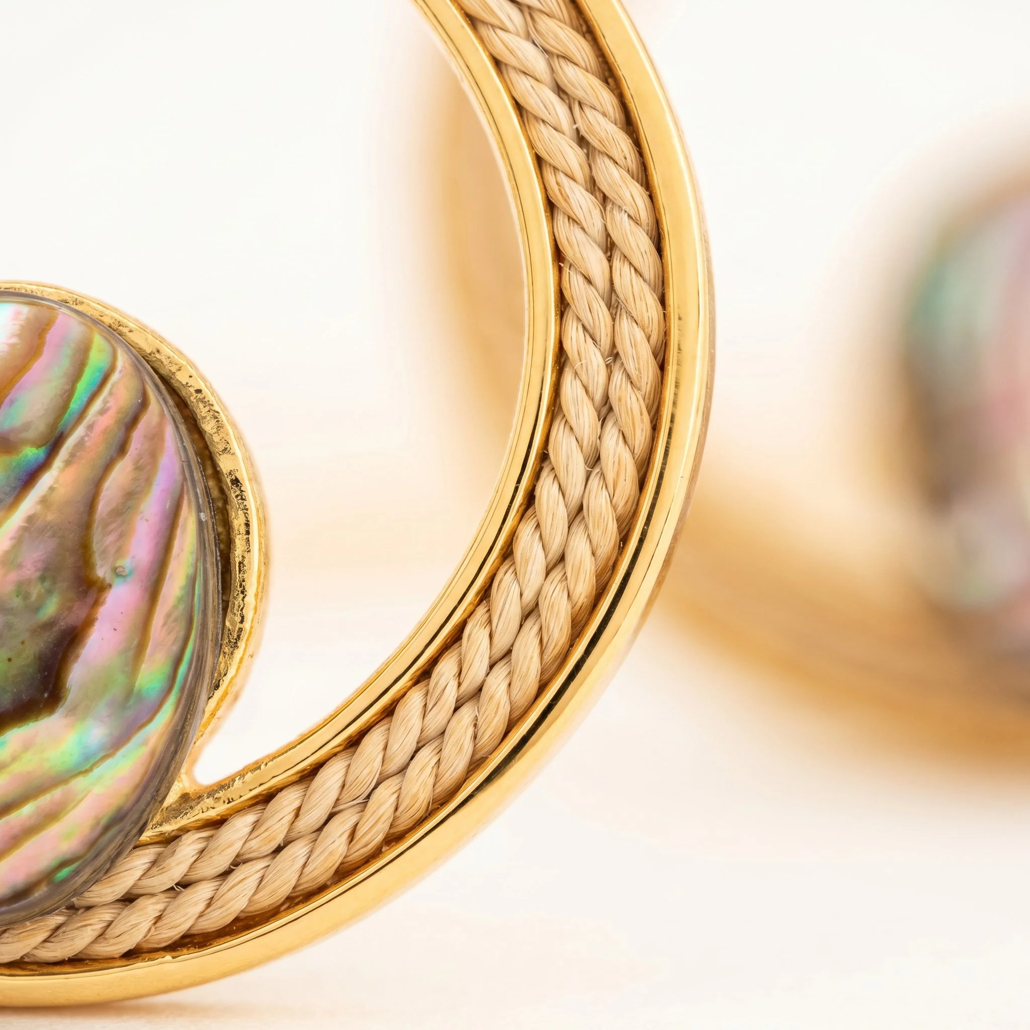 Buriti Statement Abrya Earrings  Exotic Vegan Silk-Purplee Store3.jpg