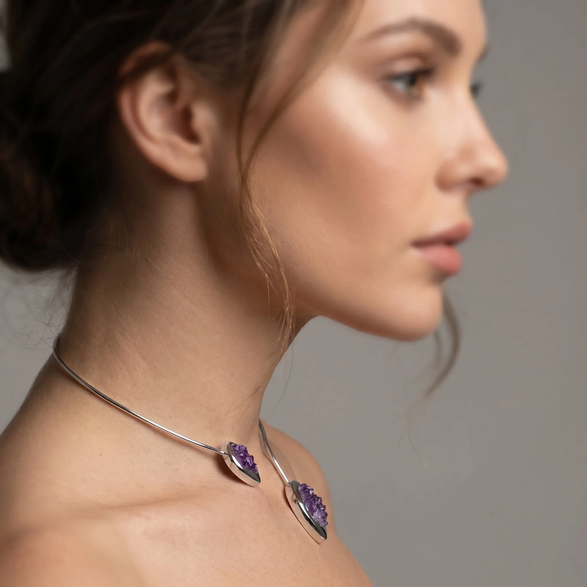 PIORELLI Statement Amethyst Choker-Purplee Store4.jpg