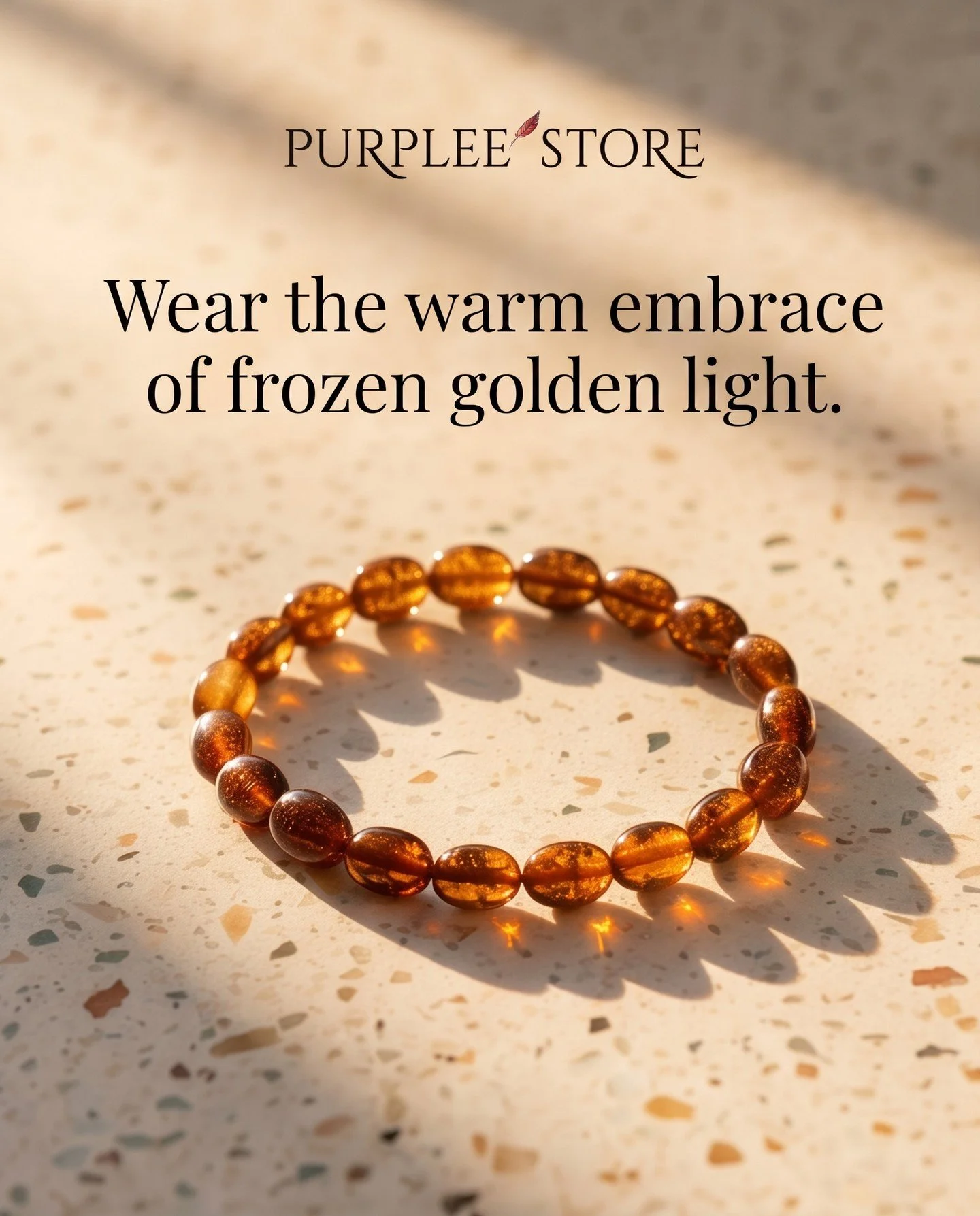 Experience timeless elegance and natural healing energy with our hand-polished Baltic Amber bracelet
.
.
https://purpleestore.com/products/amber-cognac-energy-olive-bracelet

#purpleestore