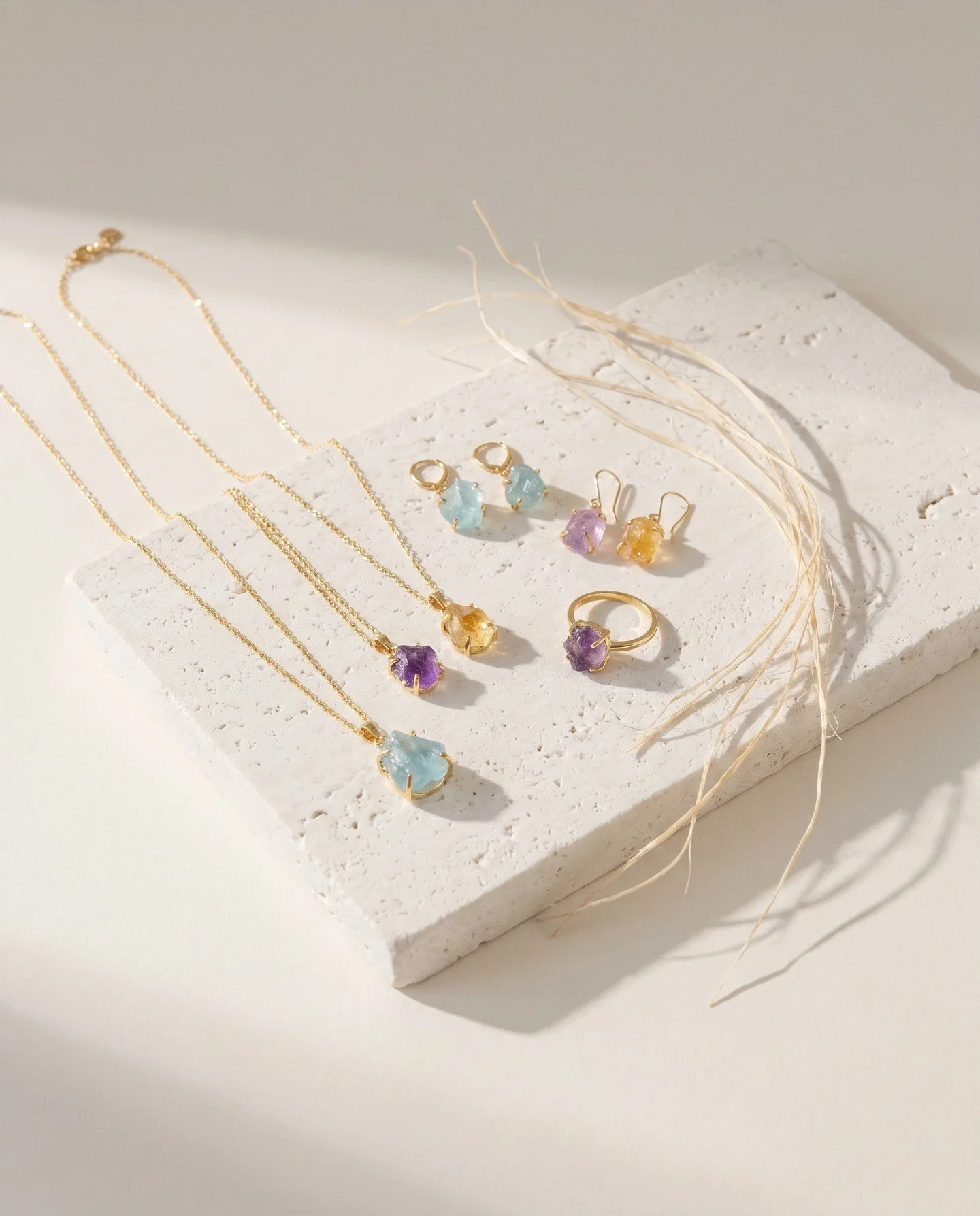 10-micron gold vermeil and natural gemstones: handcrafted, sustainable, and built to last forever.

#purpleestore
