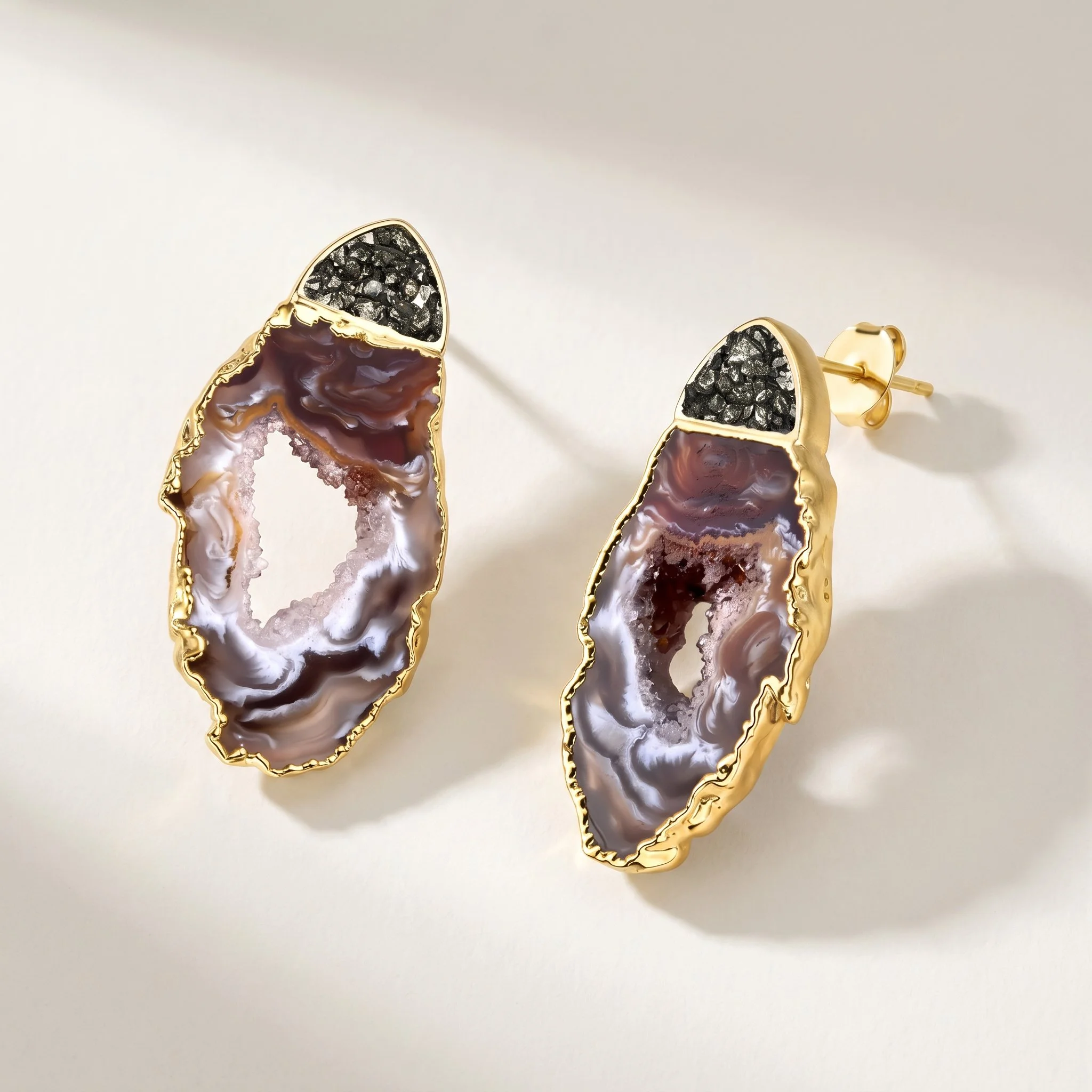 Earthly Opulence Alchemical Gemstone Studs