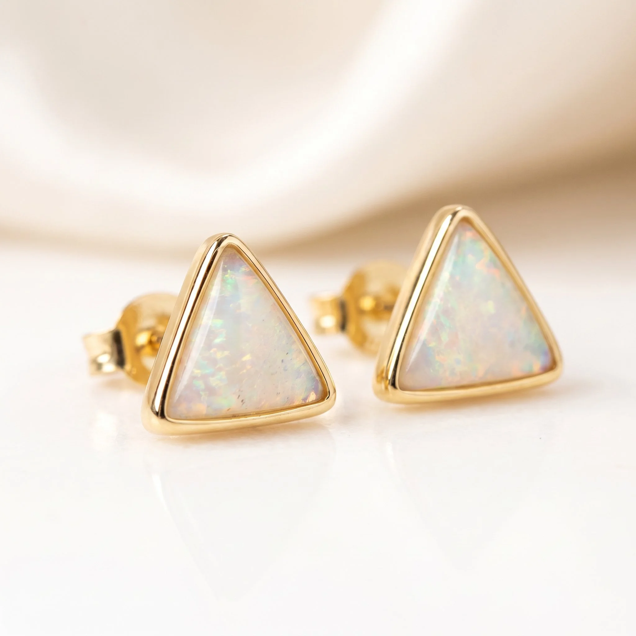 ICON Luxury Triad Opal Earrings