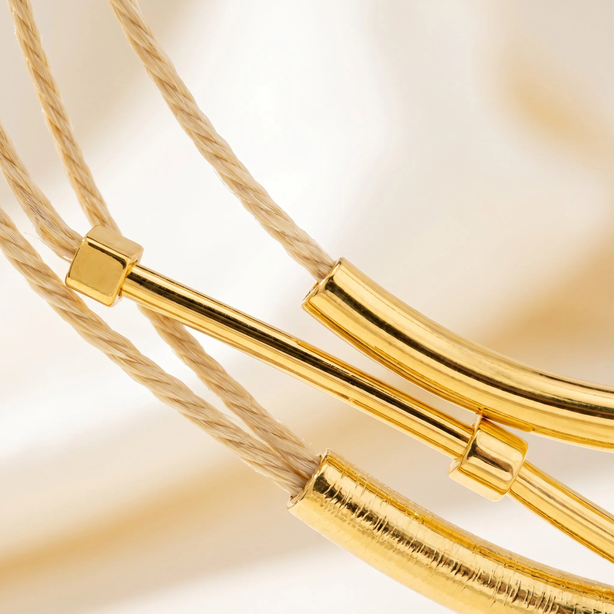 Buriti Artisanal Dualis Necklace | Exotic Vegan Silk